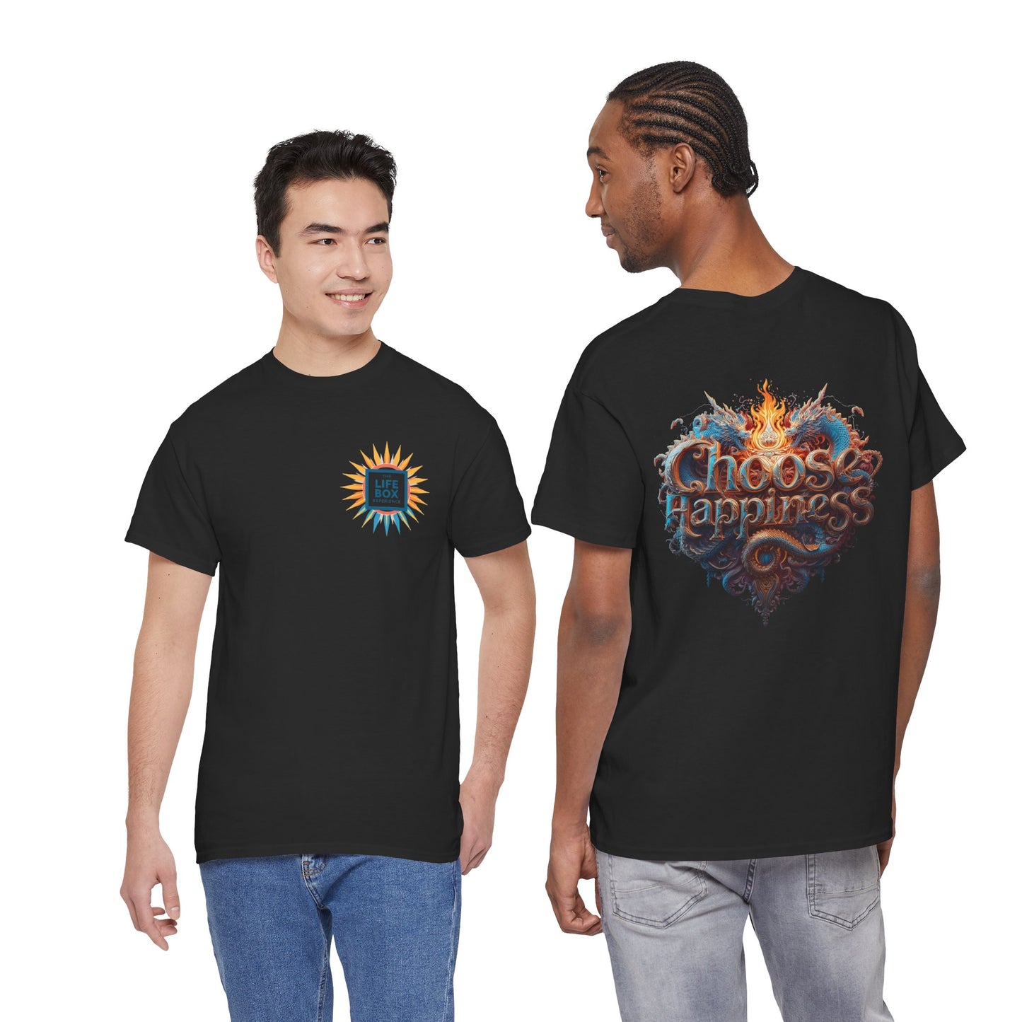Choose Happiness Unixes T-Shirt Positive Mindset Vibes