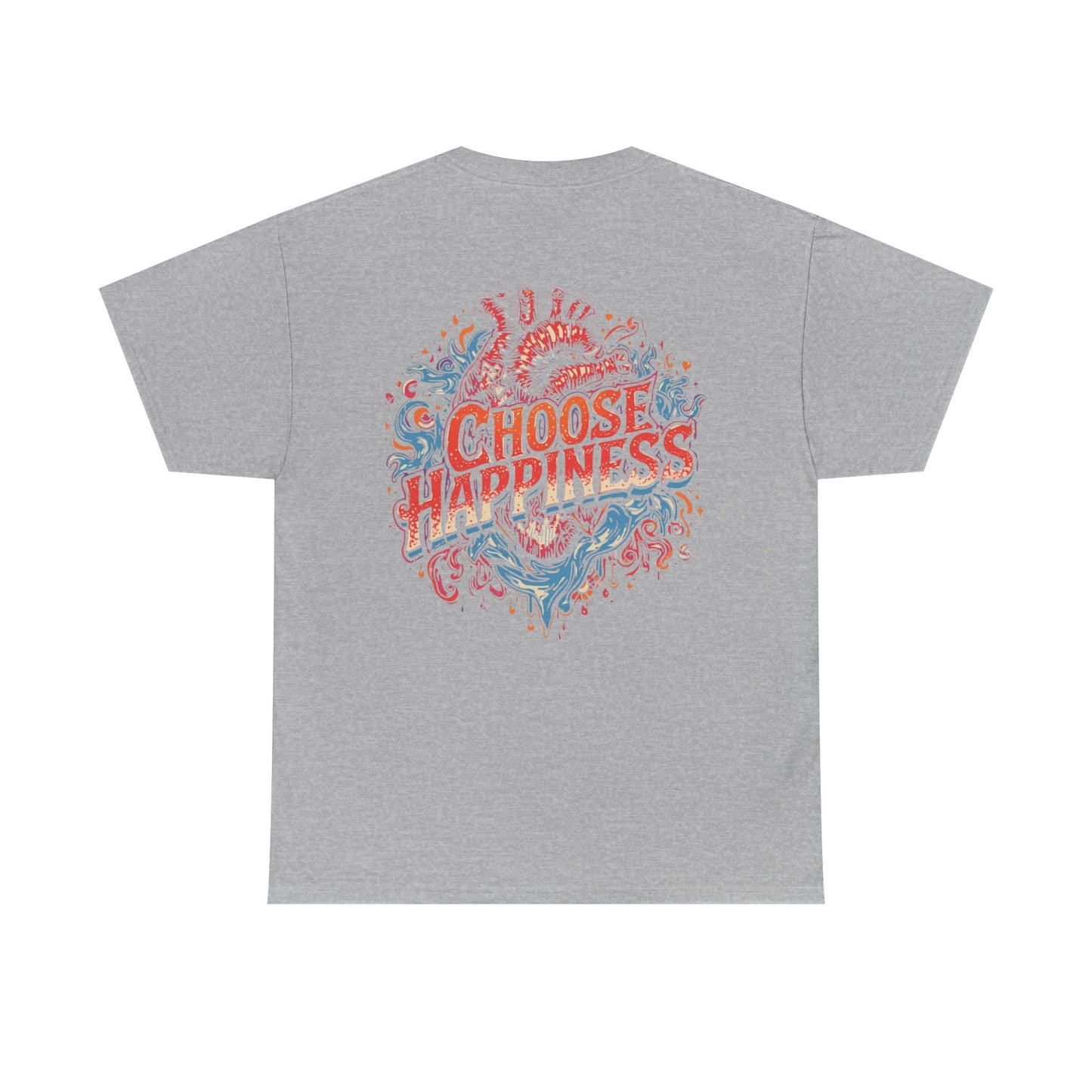 Choose Happiness Unixes T-Shirt Positive Mindset Vibes
