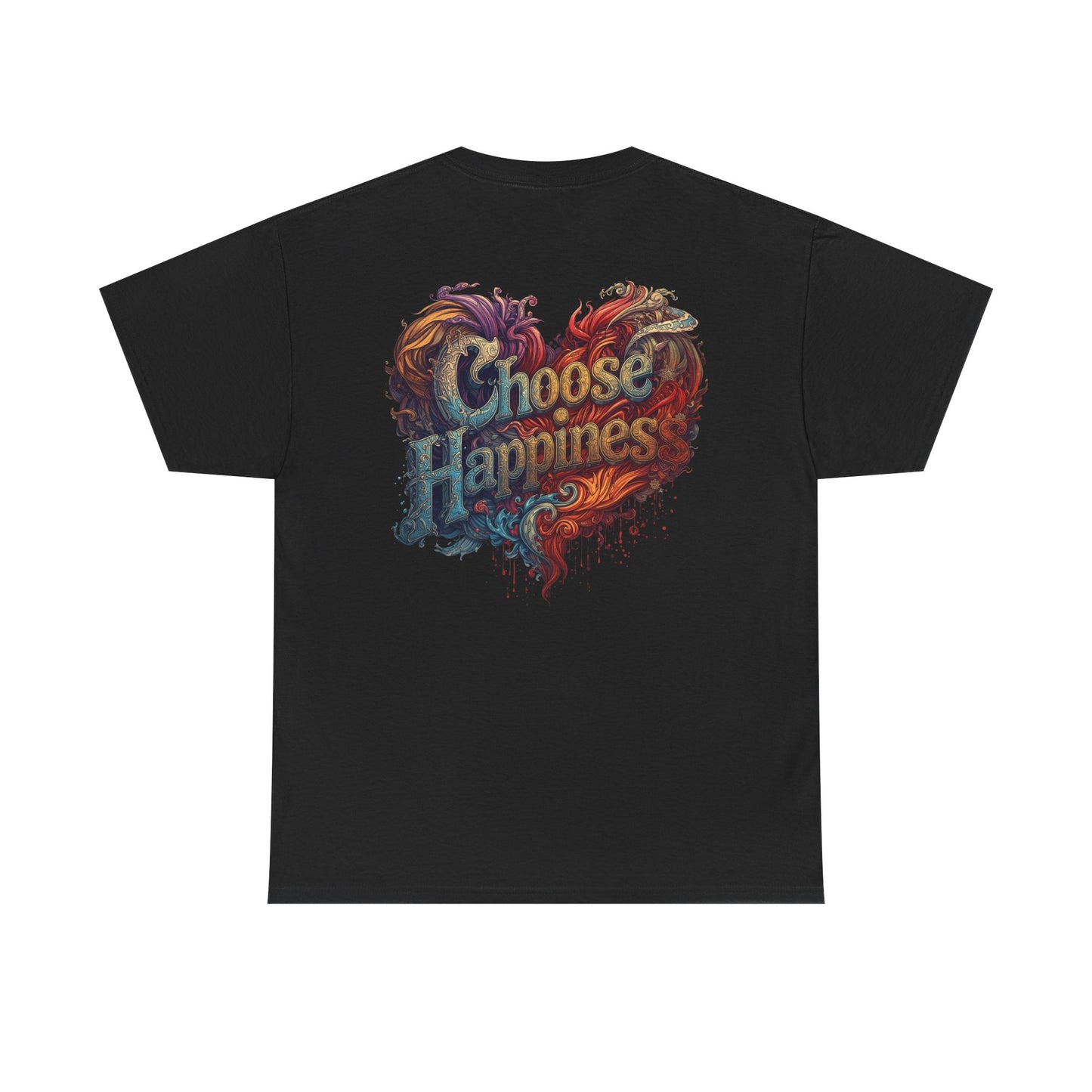 Choose Happiness Unixes T-Shirt Positive Mindset Vibes