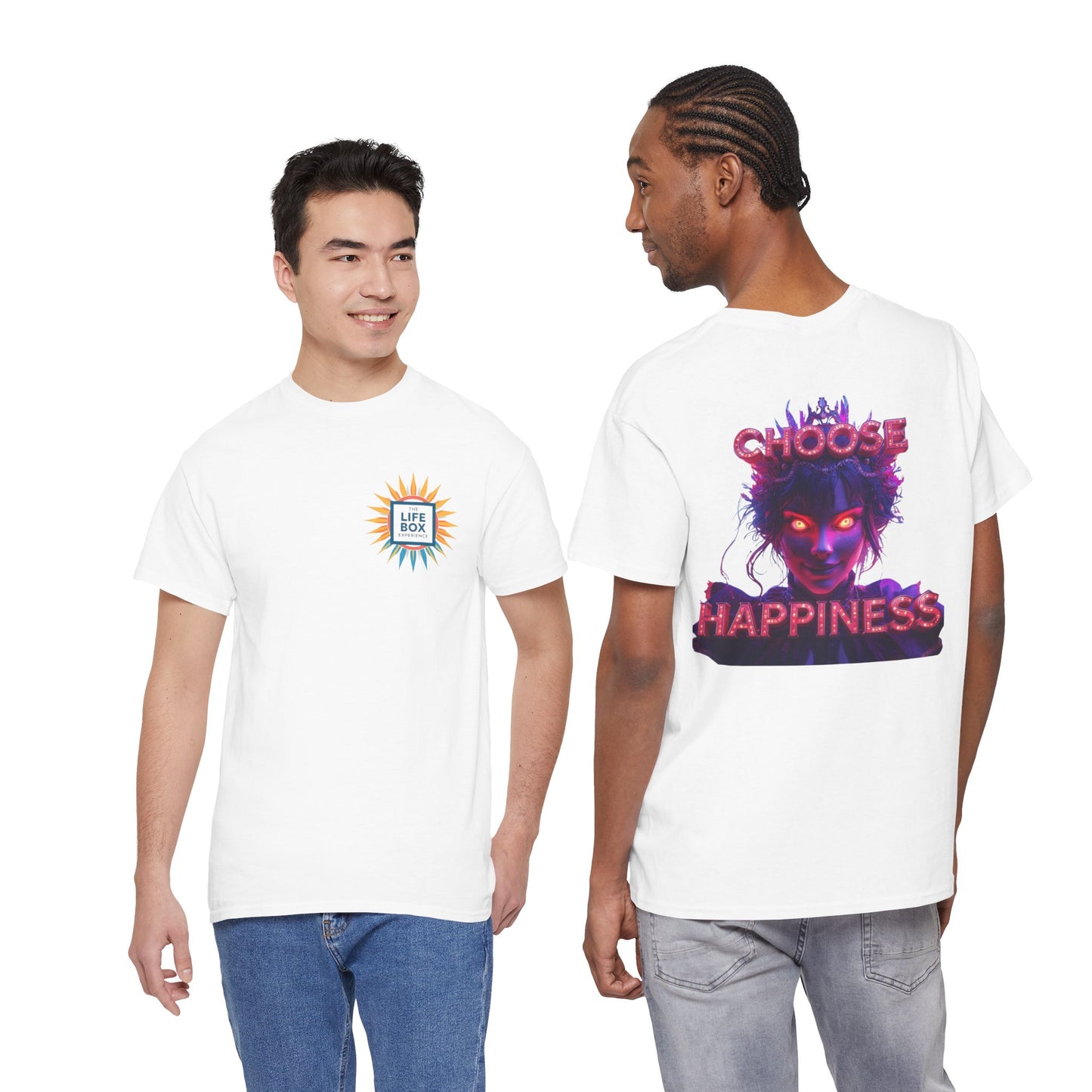 Choose Happiness Unixes T-Shirt Positive Mindset Vibes