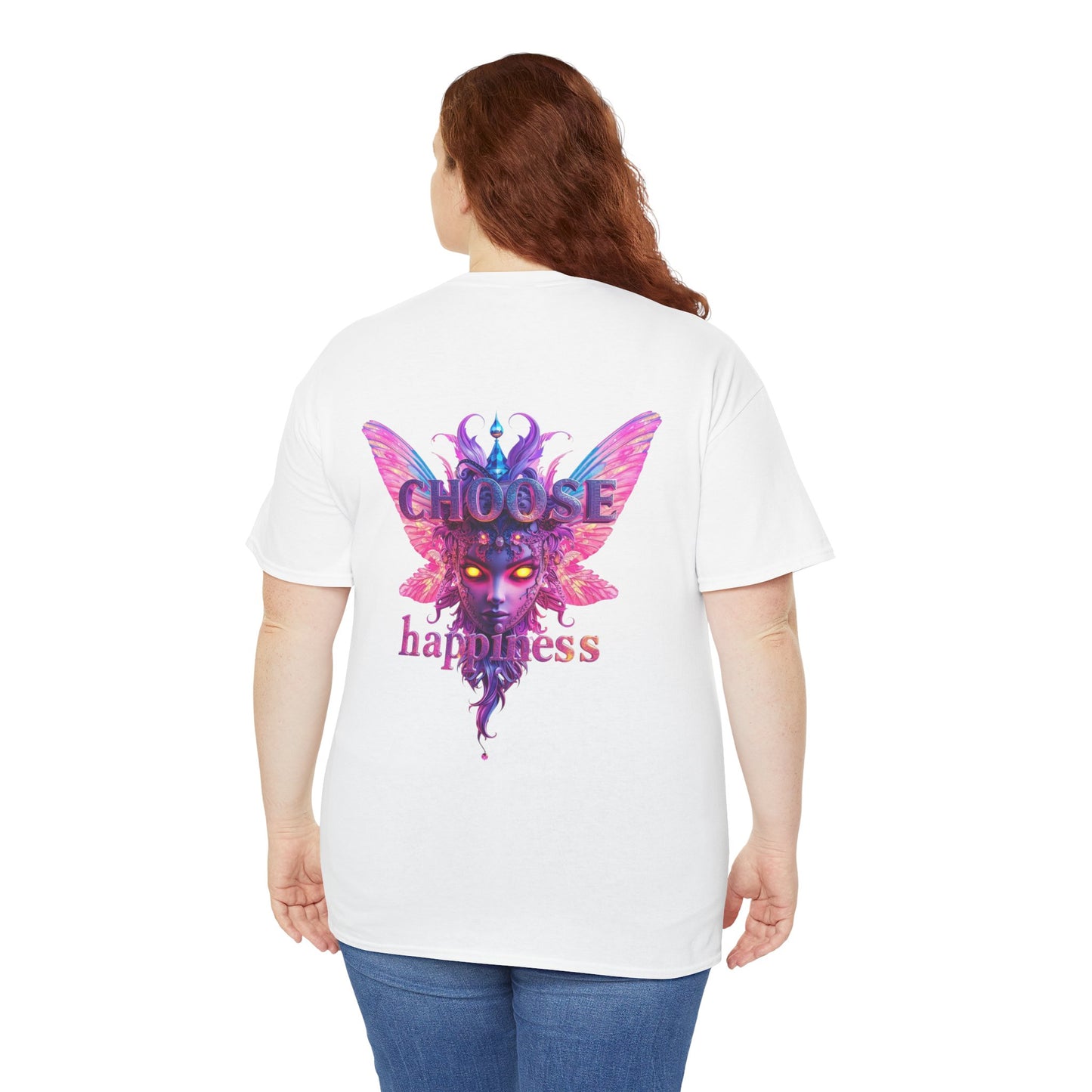 Choose Happiness Unixes T-Shirt Positive Mindset Vibes