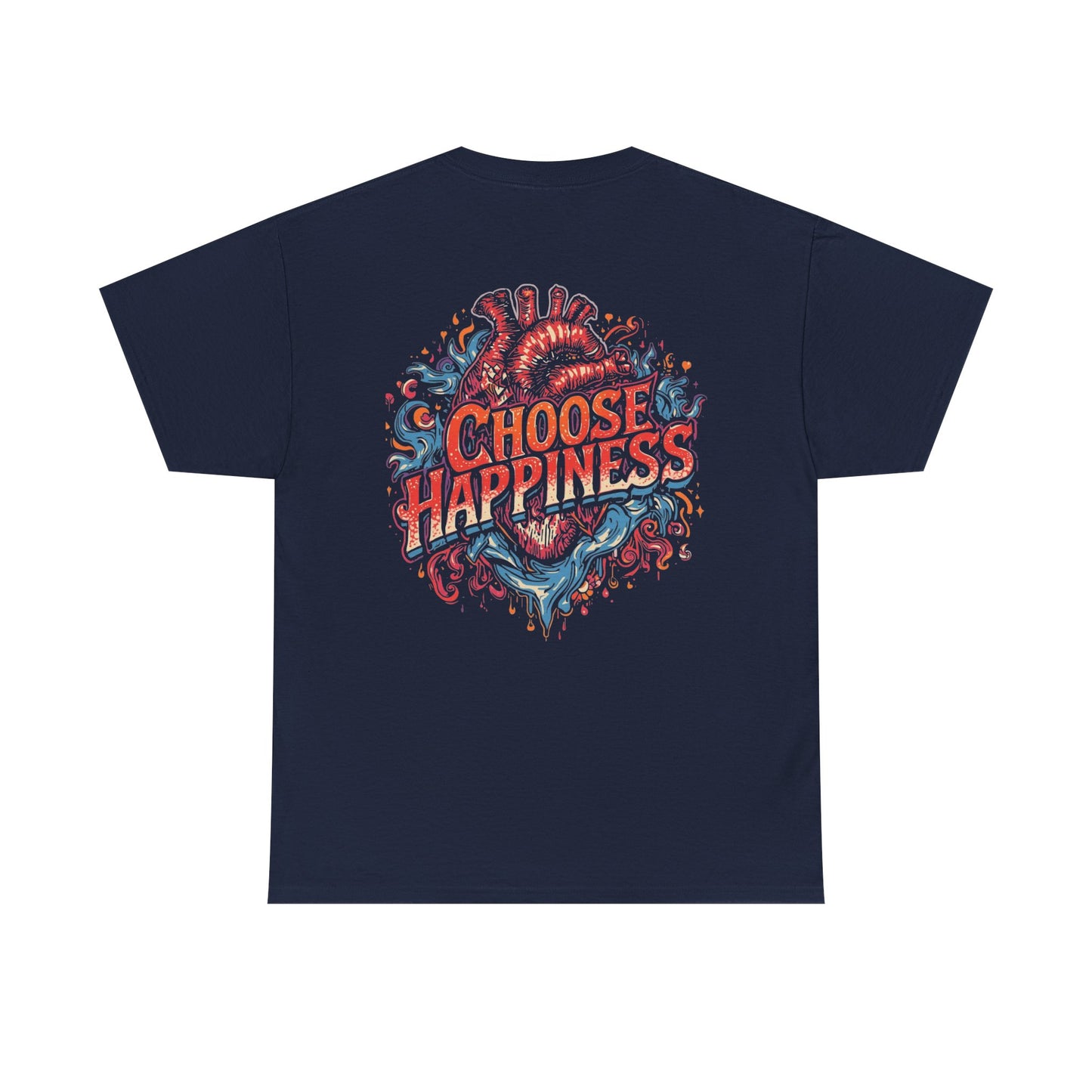 Choose Happiness Unixes T-Shirt Positive Mindset Vibes