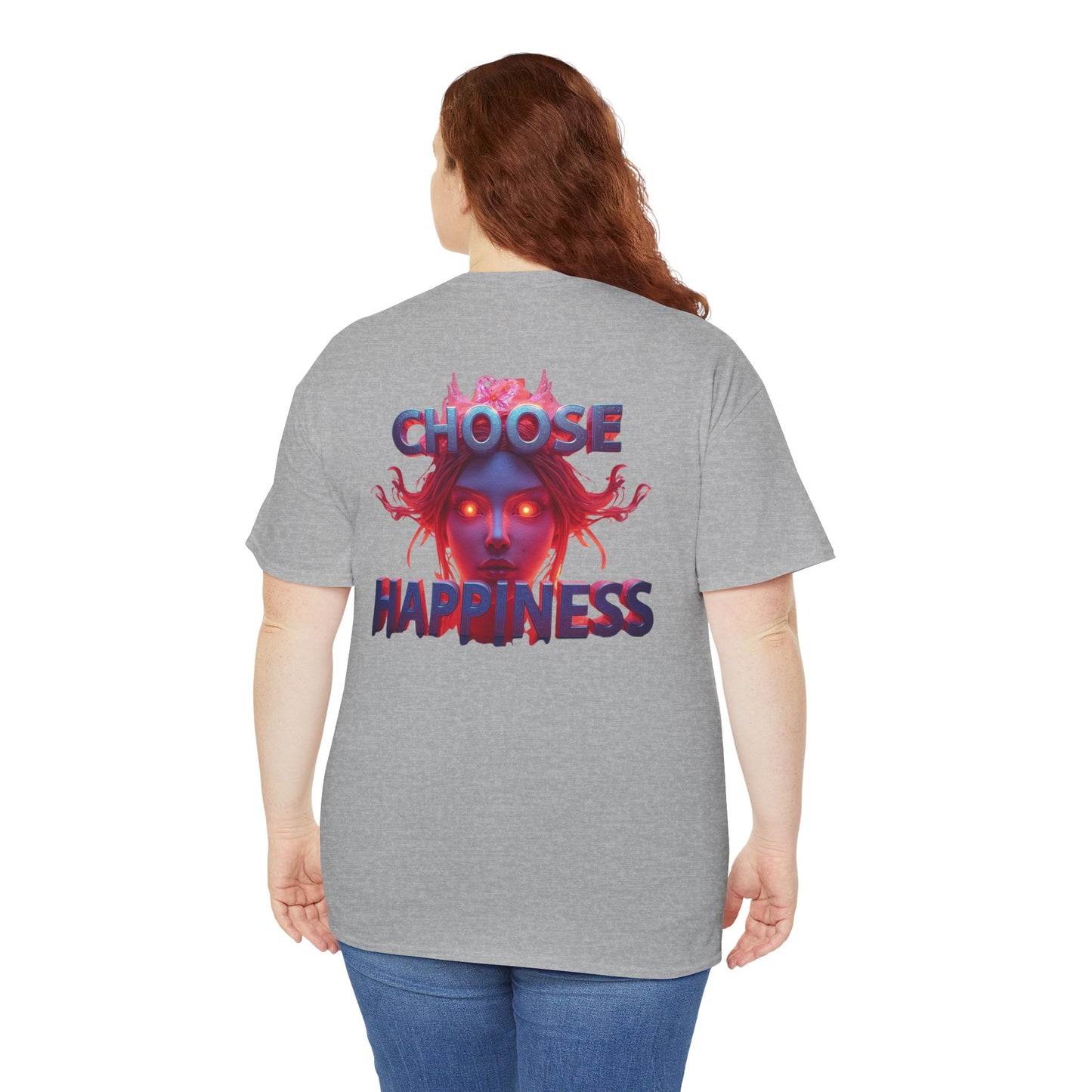 Choose Happiness Unixes T-Shirt Positive Mindset Vibes