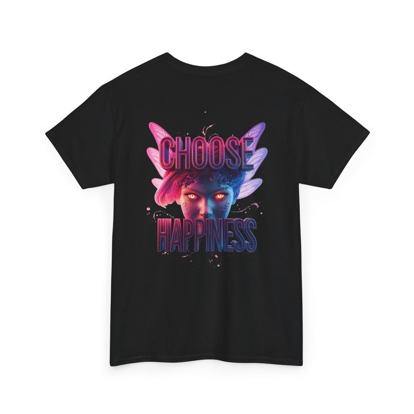 Choose Happiness Unixes T-Shirt Positive Mindset Vibes