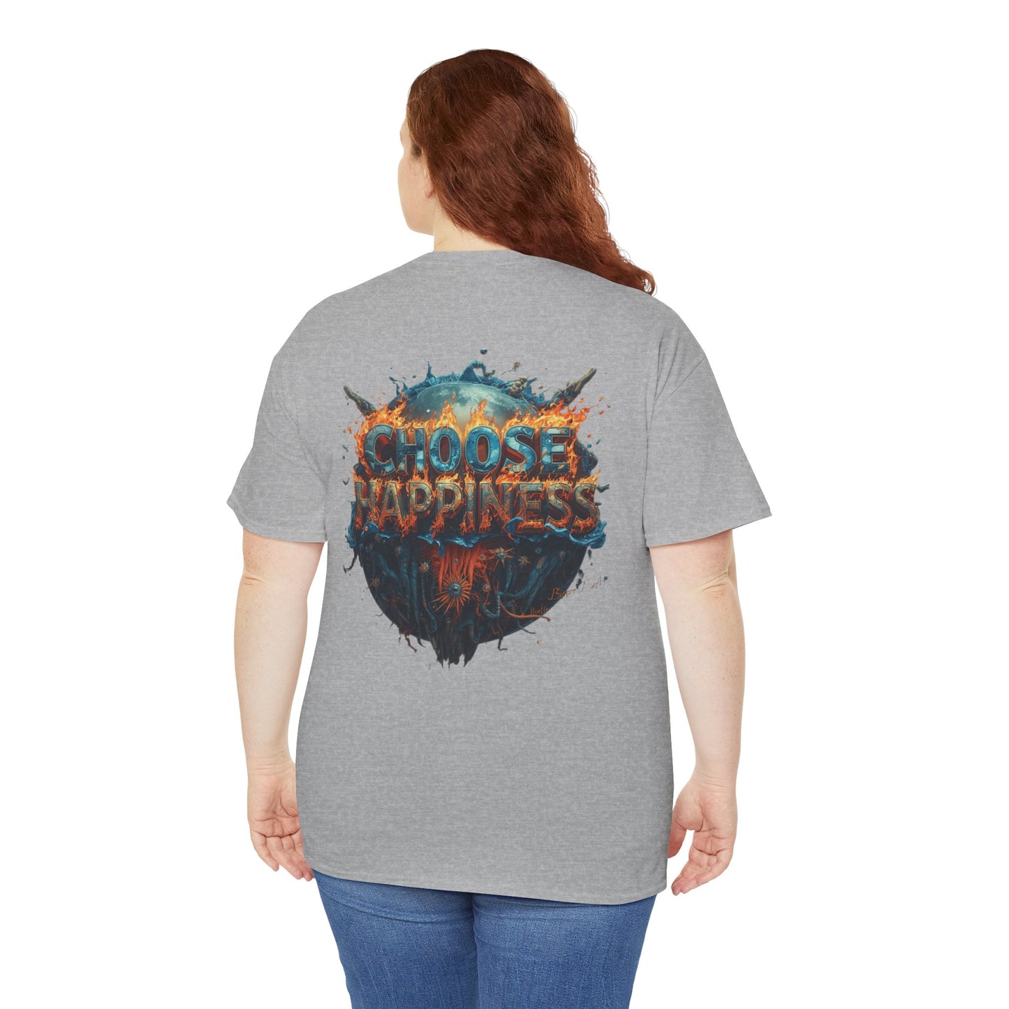 Choose Happiness Unixes T-Shirt Positive Mindset Vibes