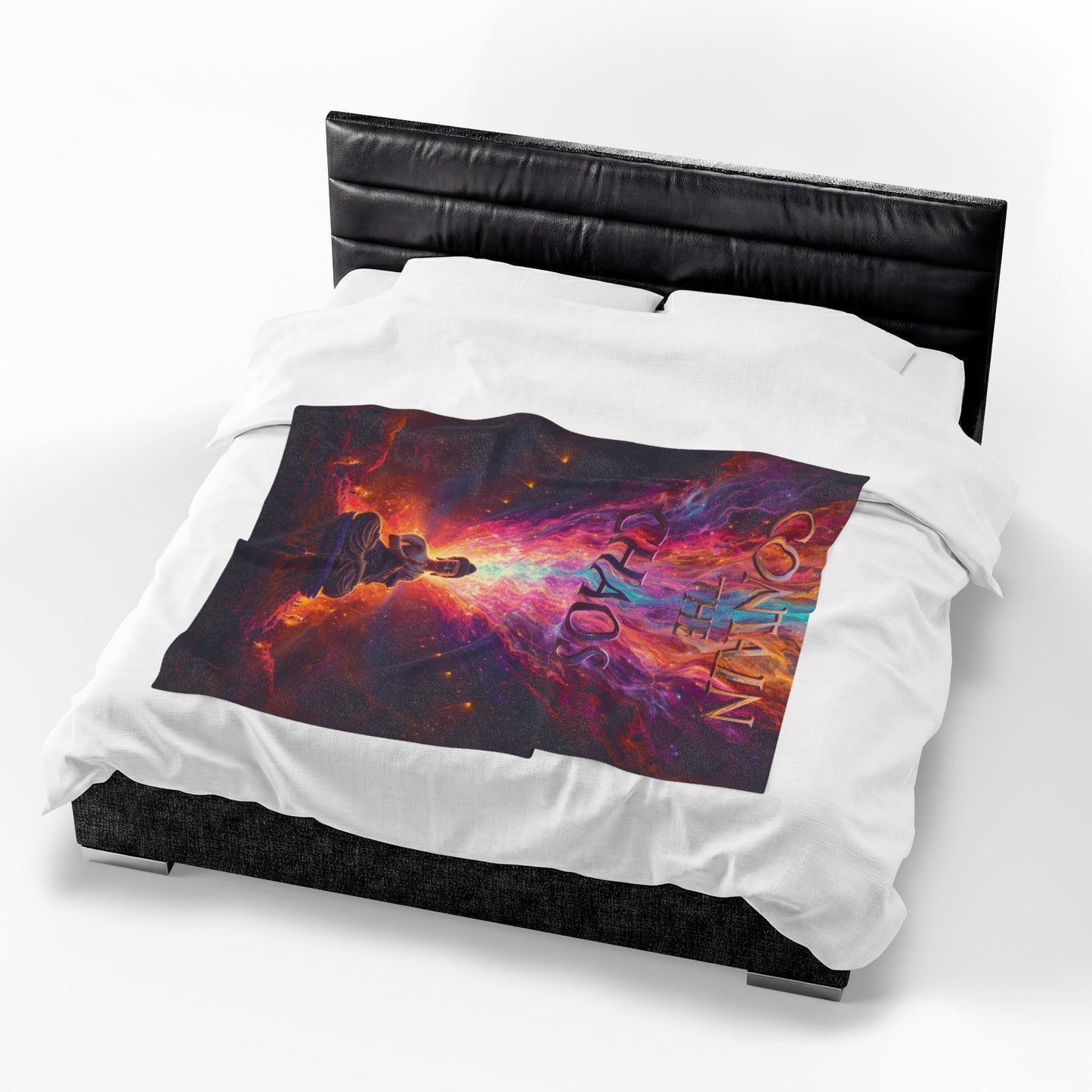 Contain the Chaos Velveteen Plush Blanket
