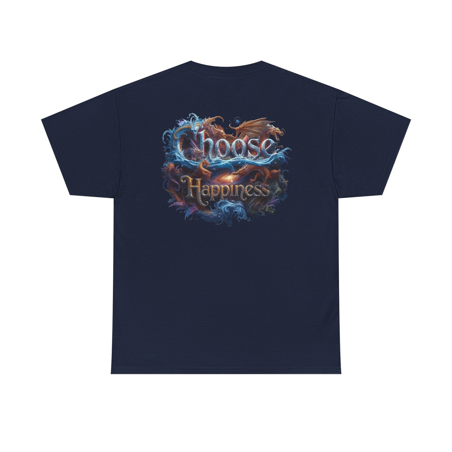 Choose Happiness Unixes T-Shirt Positive Mindset Vibes
