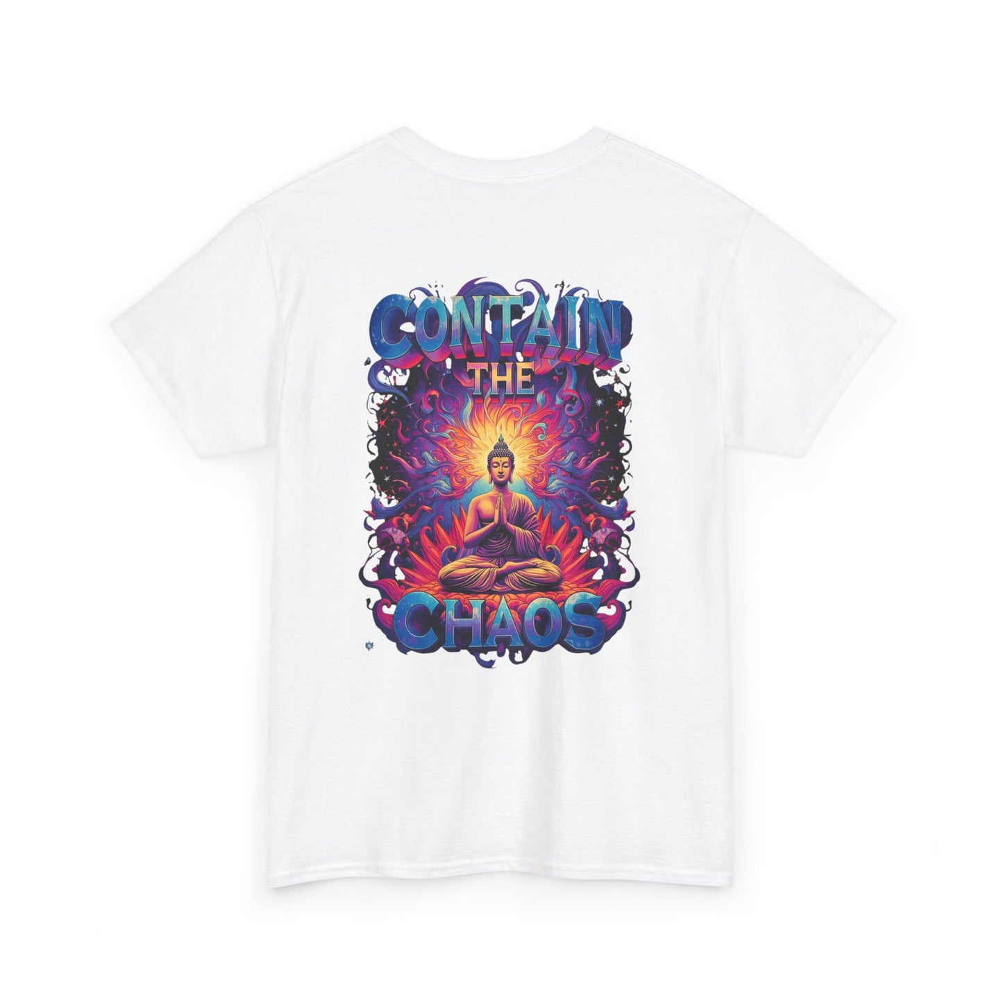 Contain The Chaos Unisex Tee, Positive Mindset Shirt