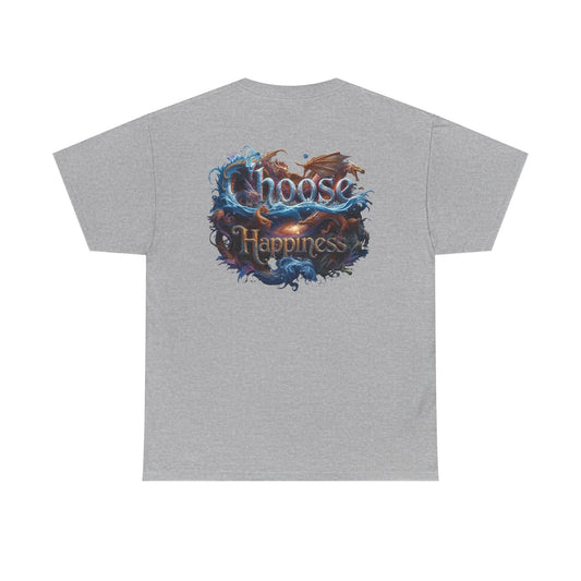 Choose Happiness Unixes T-Shirt Positive Mindset Vibes