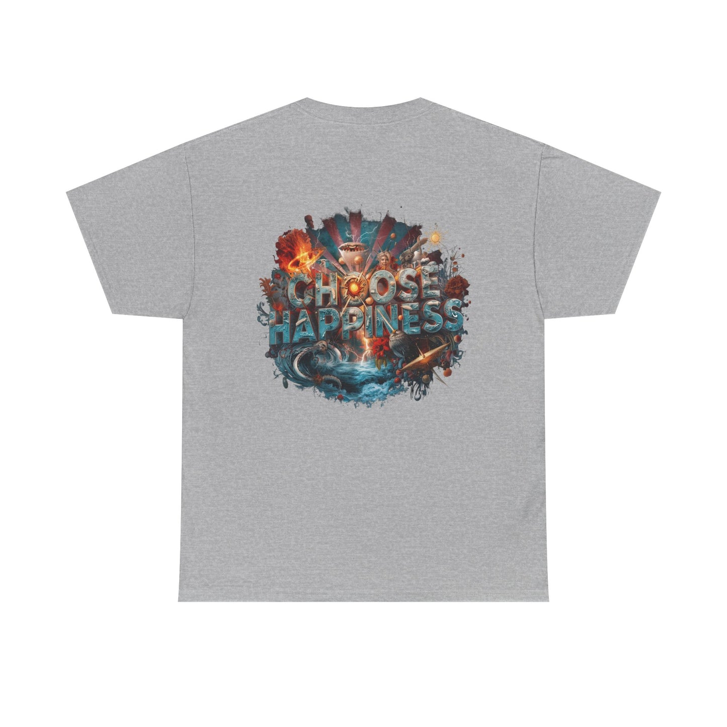 Choose Happiness Unixes T-Shirt Positive Mindset Vibes
