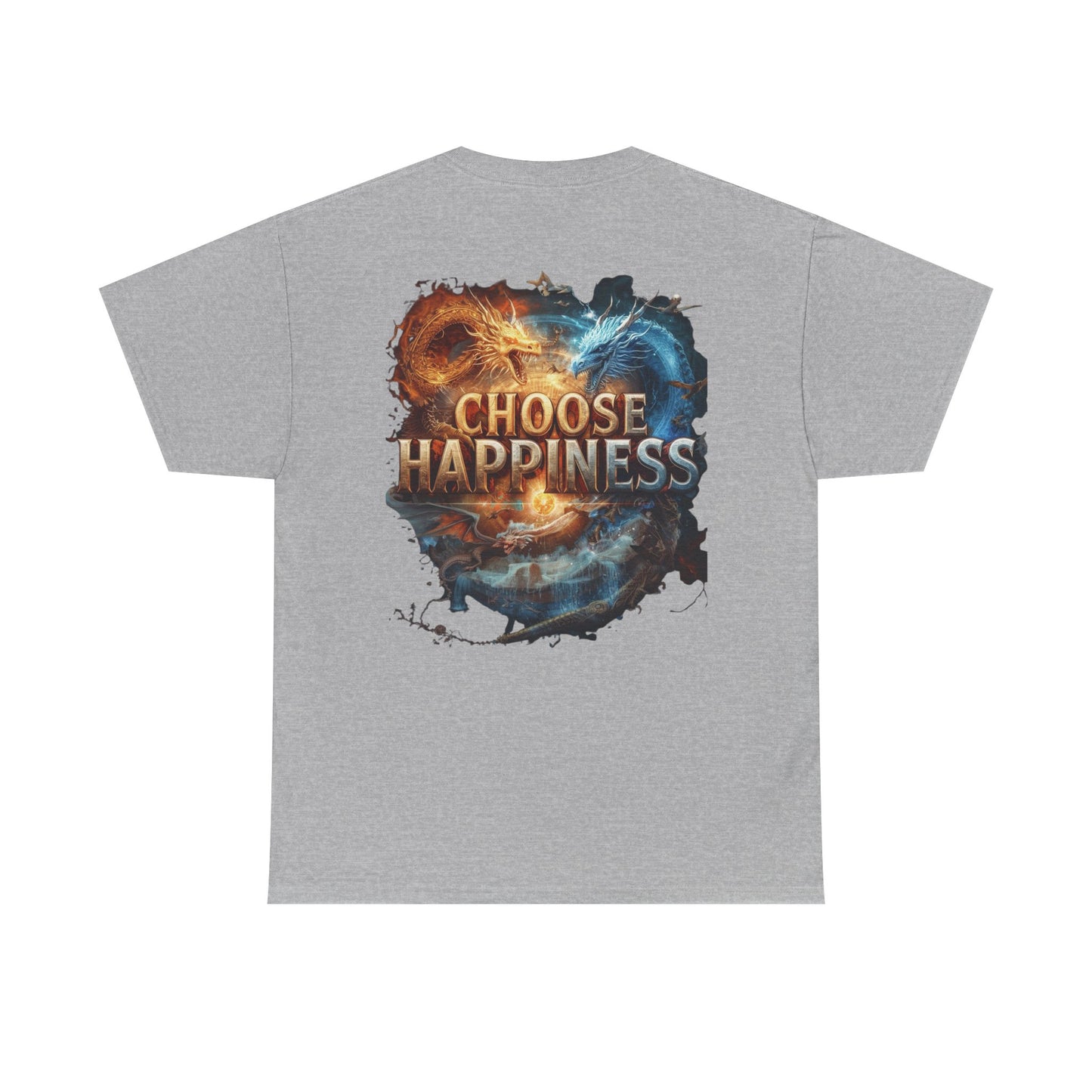 Choose Happiness Unixes T-Shirt Positive Mindset Vibes
