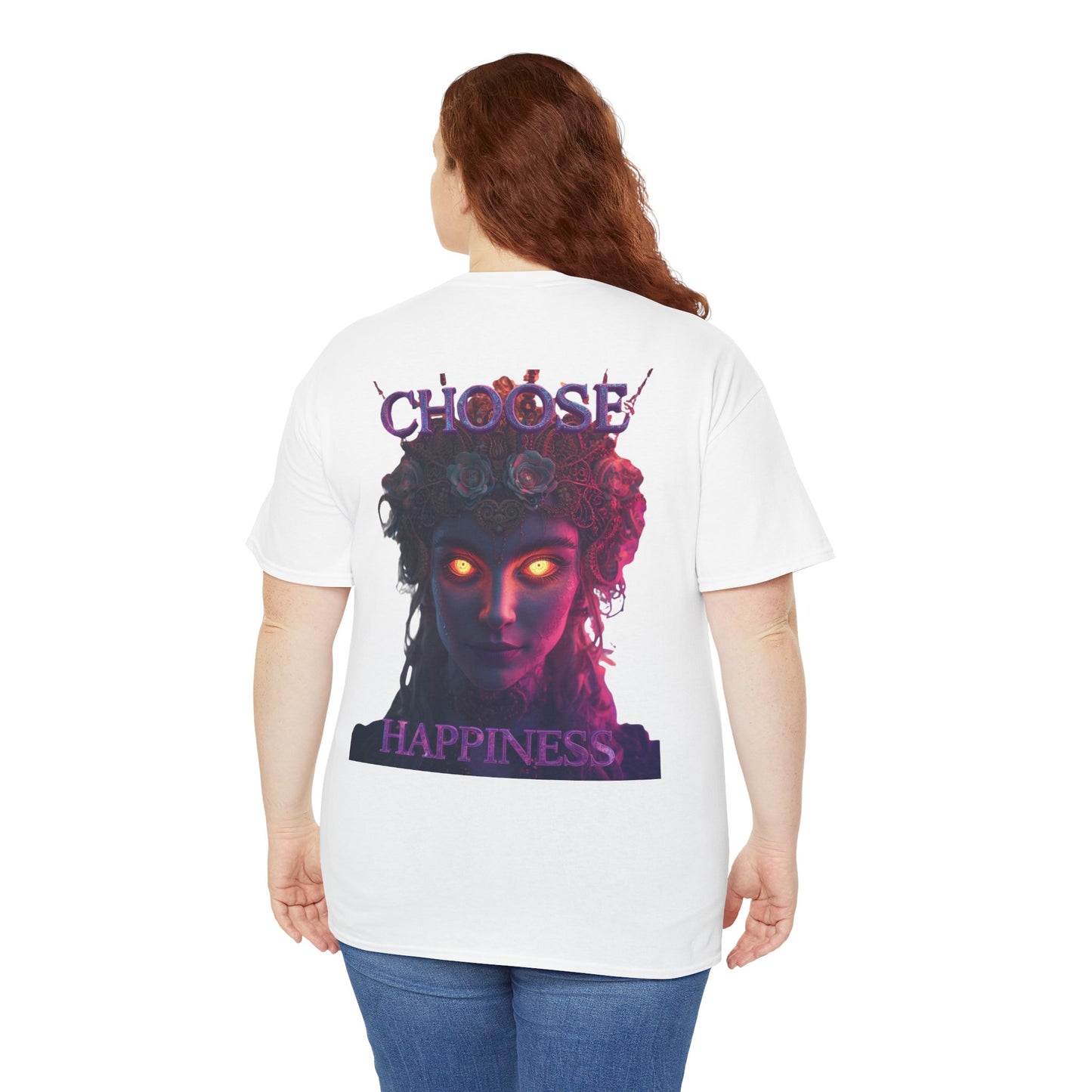 Choose Happiness Unixes T-Shirt Positive Mindset Vibes