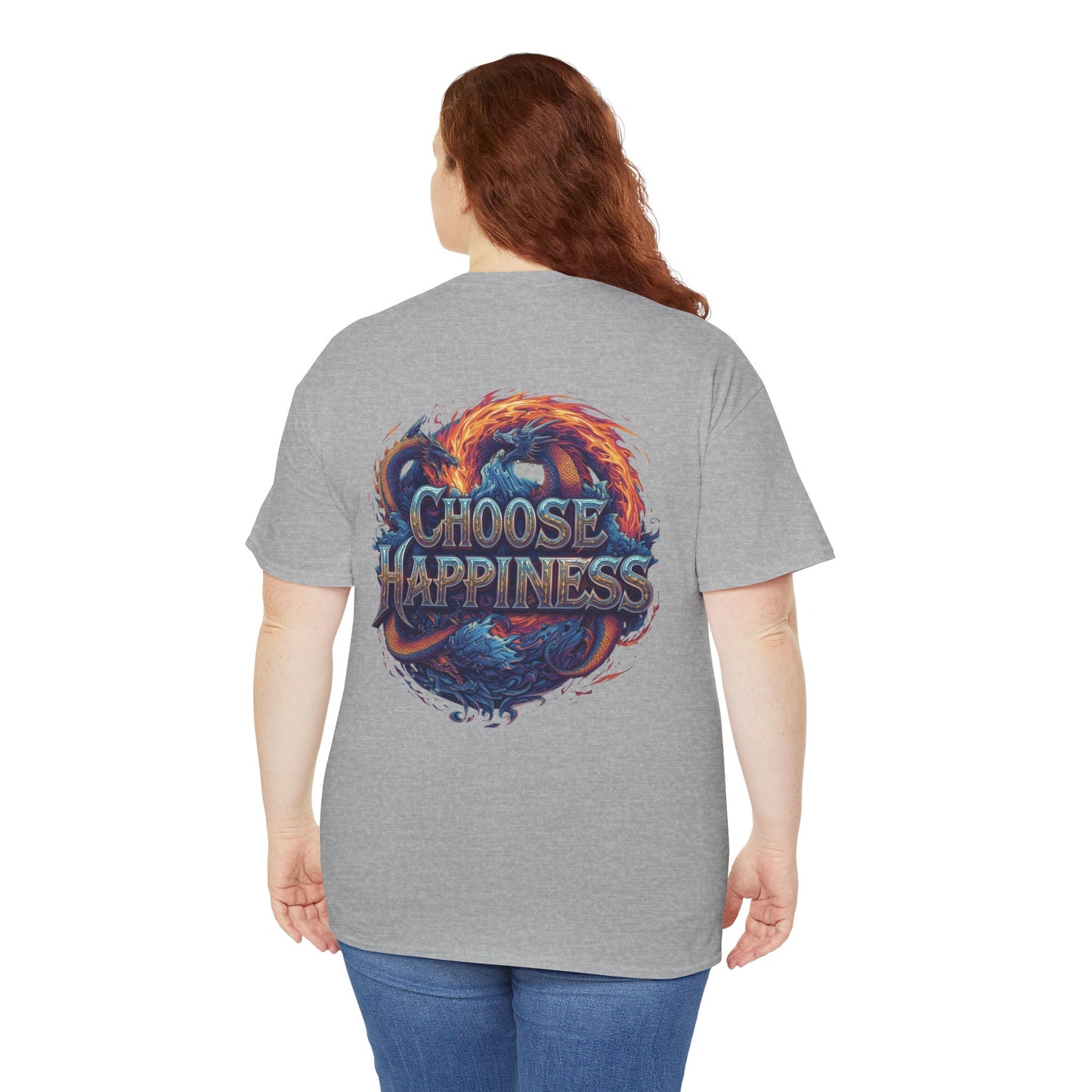 Choose Happiness Unixes T-Shirt Positive Mindset Vibes