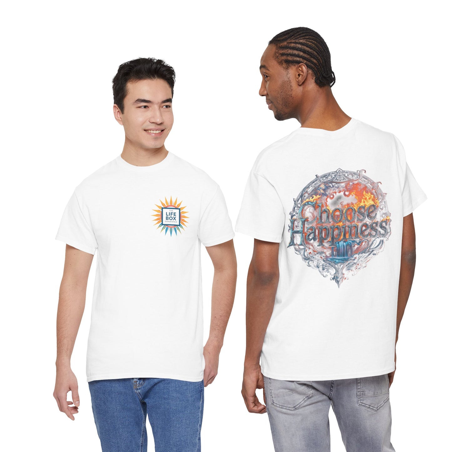 Choose Happiness Unixes T-Shirt Positive Mindset Vibes