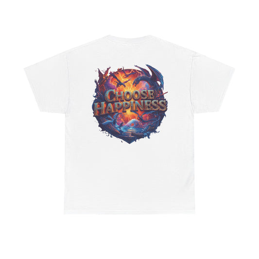 Choose Happiness Unixes T-Shirt Positive Mindset Vibes