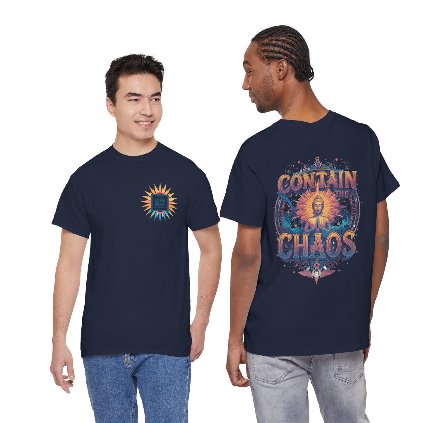 Contain The Chaos Unisex Tee Positive Mindset Shirt