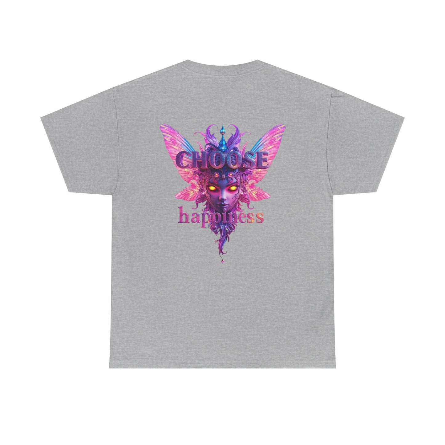 Choose Happiness Unixes T-Shirt Positive Mindset Vibes