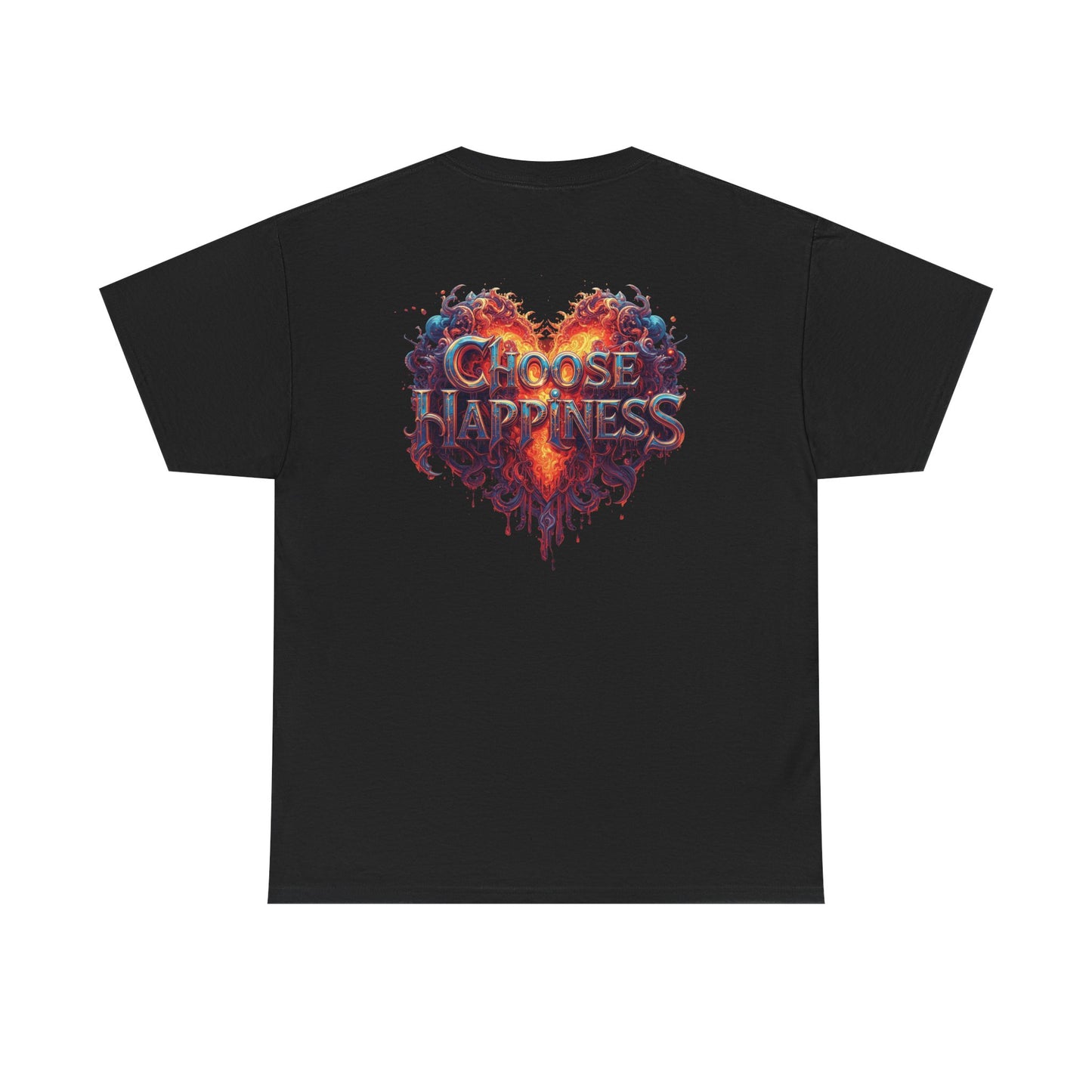 Choose Happiness Unixes T-Shirt Positive Mindset Vibes