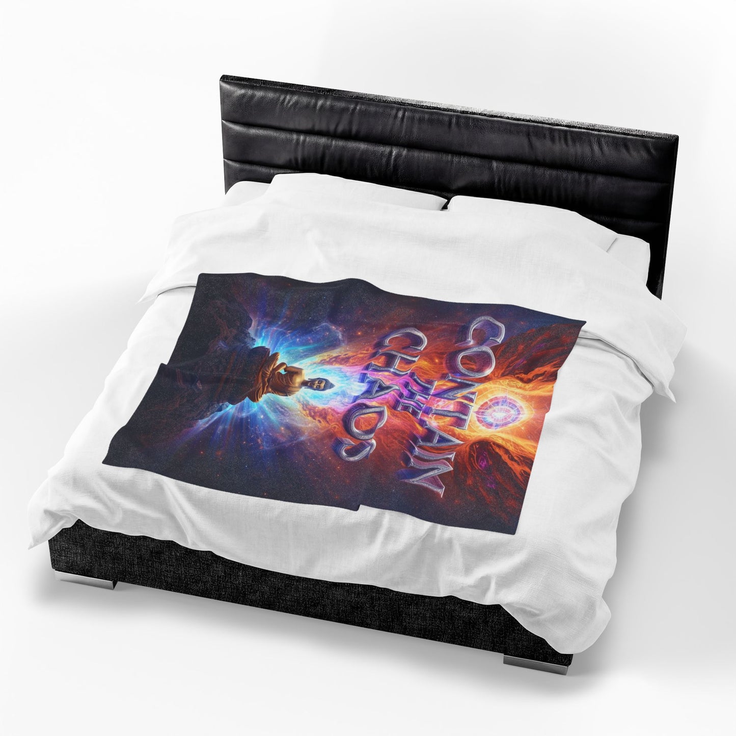Contain the Chaos Velveteen Plush Blanket