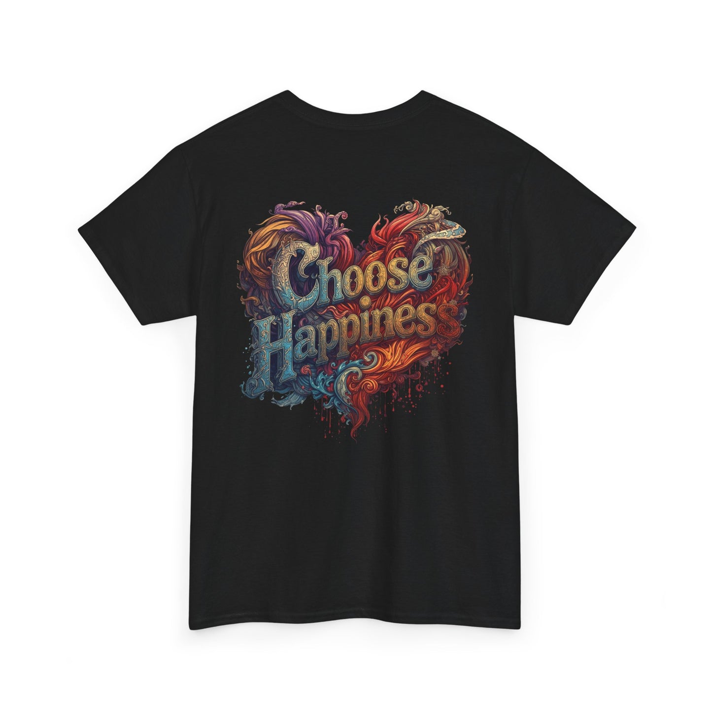 Choose Happiness Unixes T-Shirt Positive Mindset Vibes