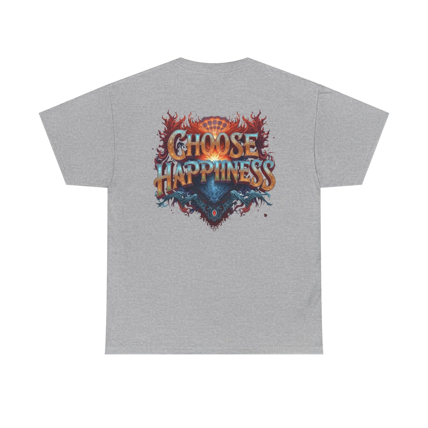 Choose Happiness Unixes T-Shirt Positive Mindset Vibes