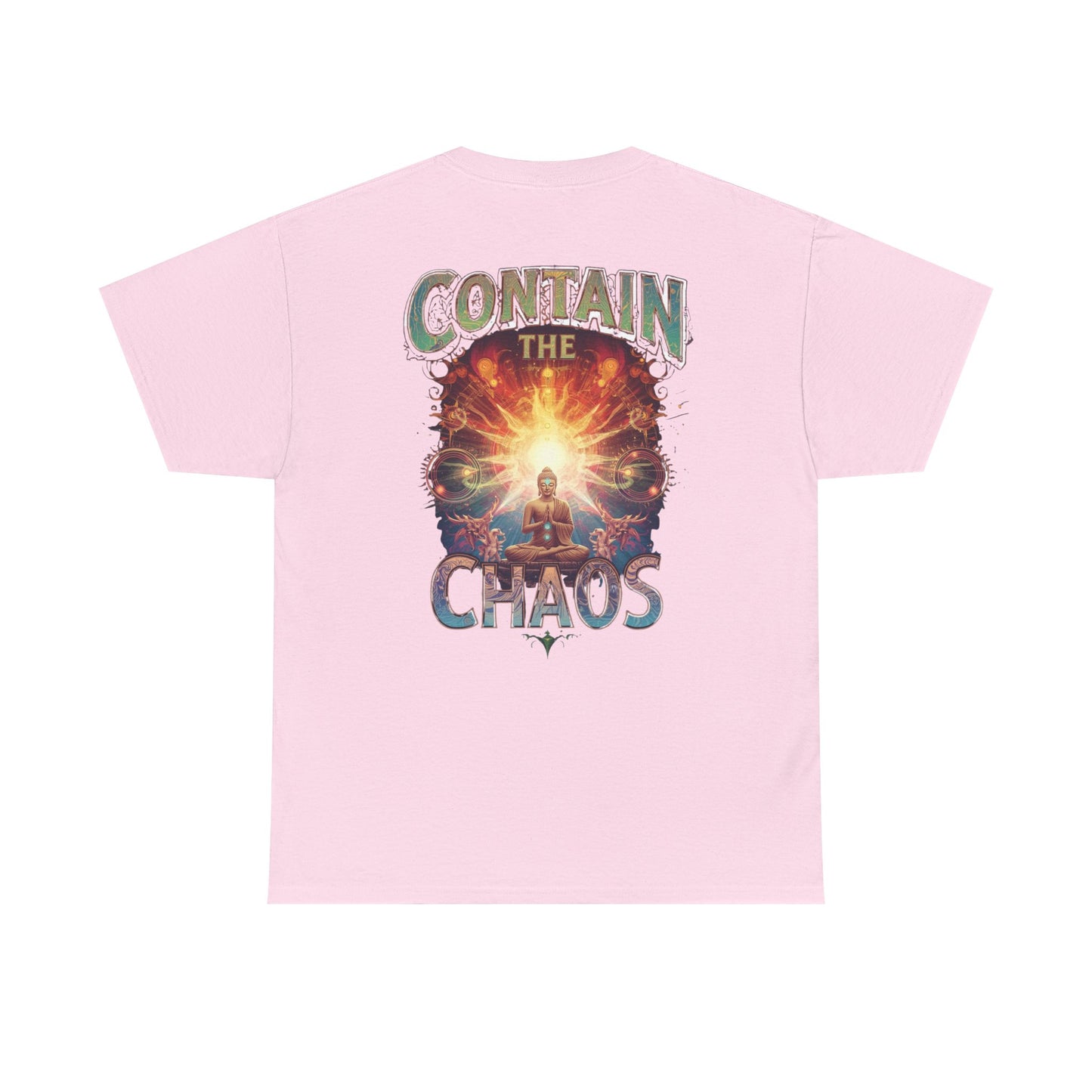 Contain The Chaos Unisex Tee, Positive Mindset Shirt