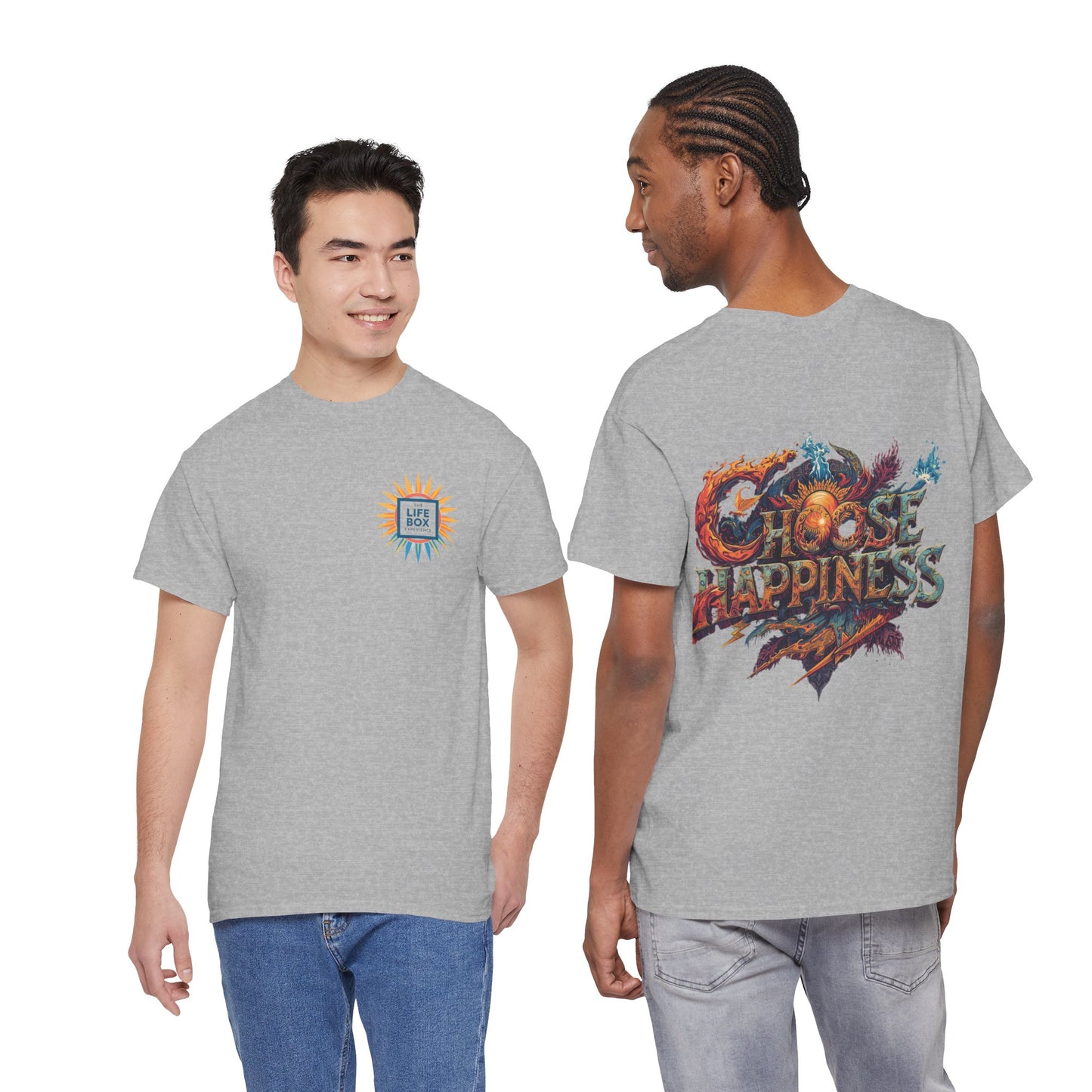 Choose Happiness Unixes T-Shirt Positive Mindset Vibes