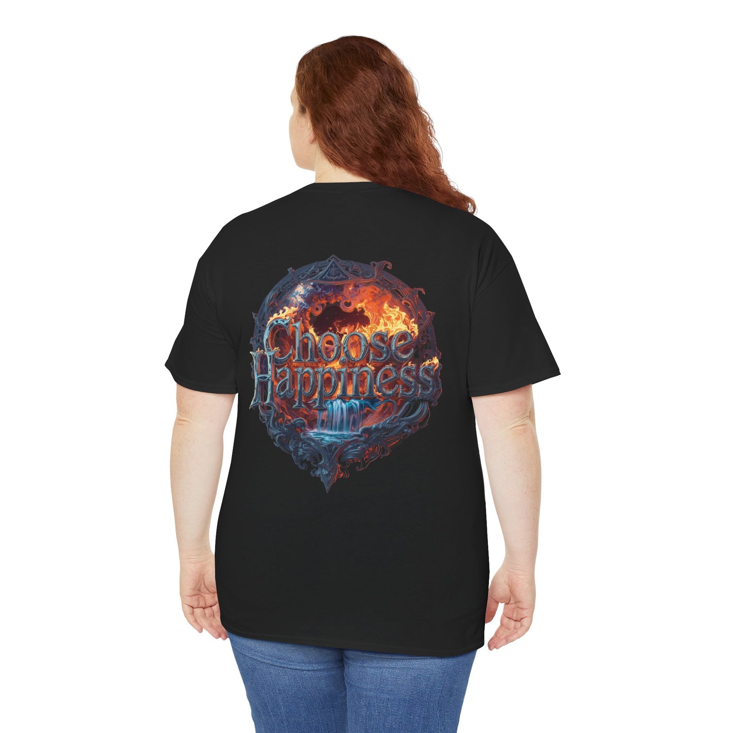 Choose Happiness Unixes T-Shirt Positive Mindset Vibes