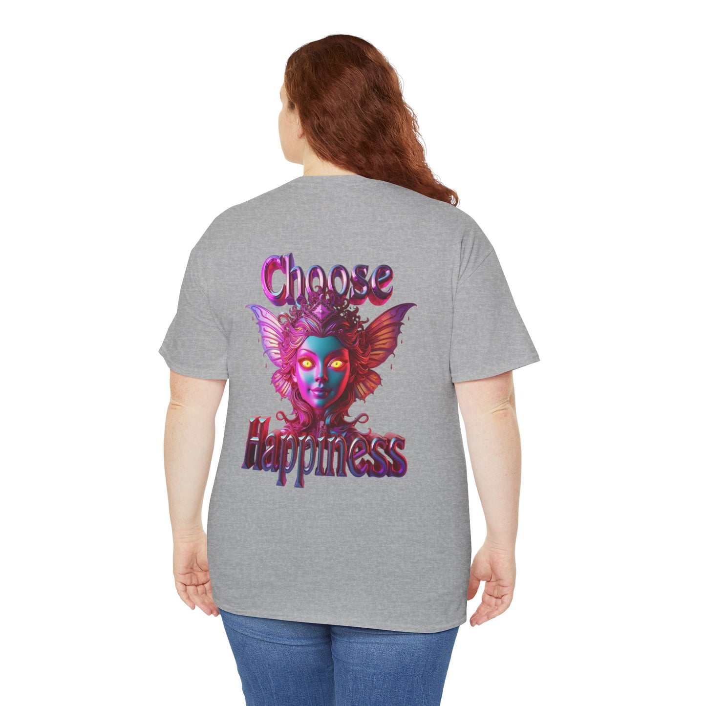 Choose Happiness Unixes T-Shirt Positive Mindset Vibes