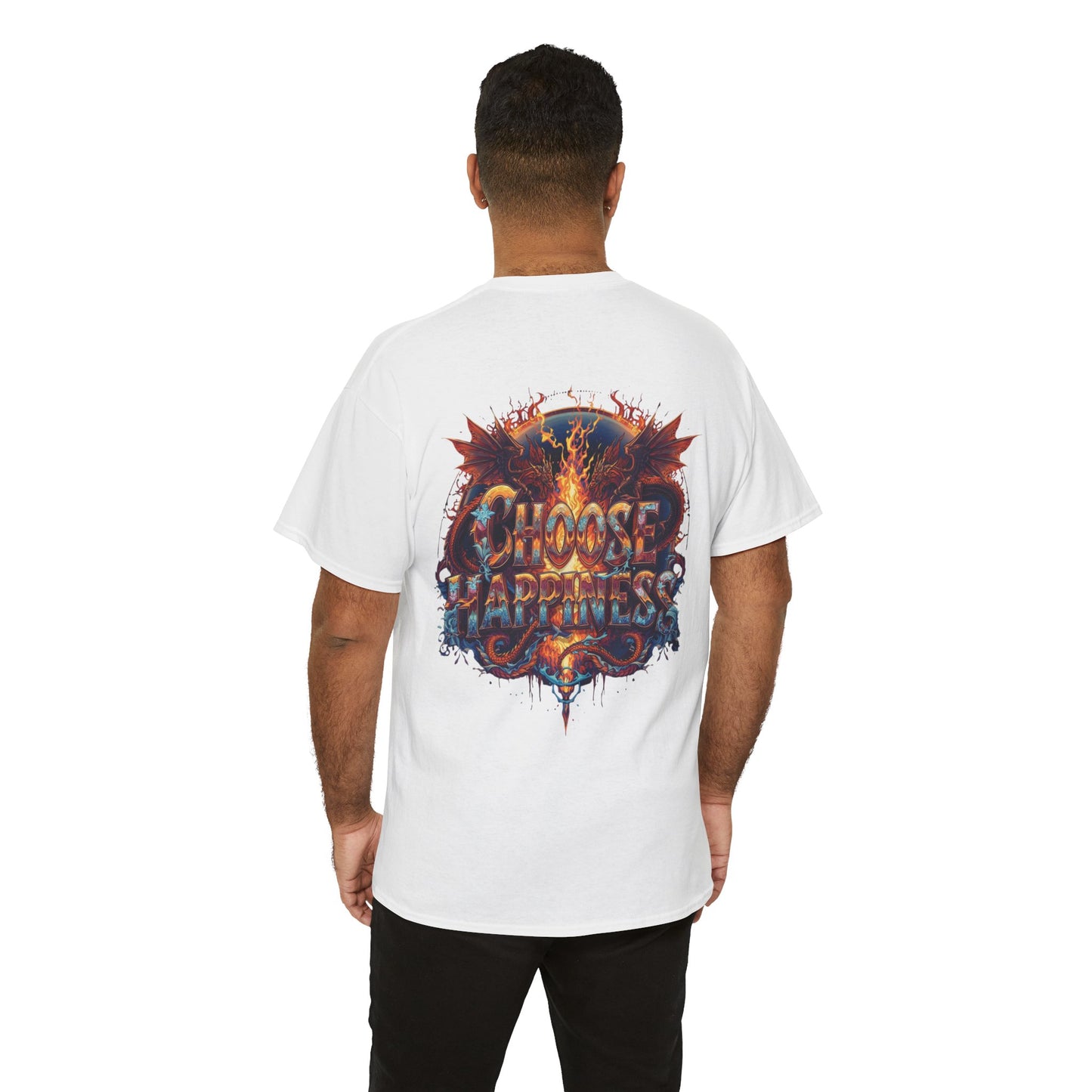 Choose Happiness Unixes T-Shirt Positive Mindset Vibes