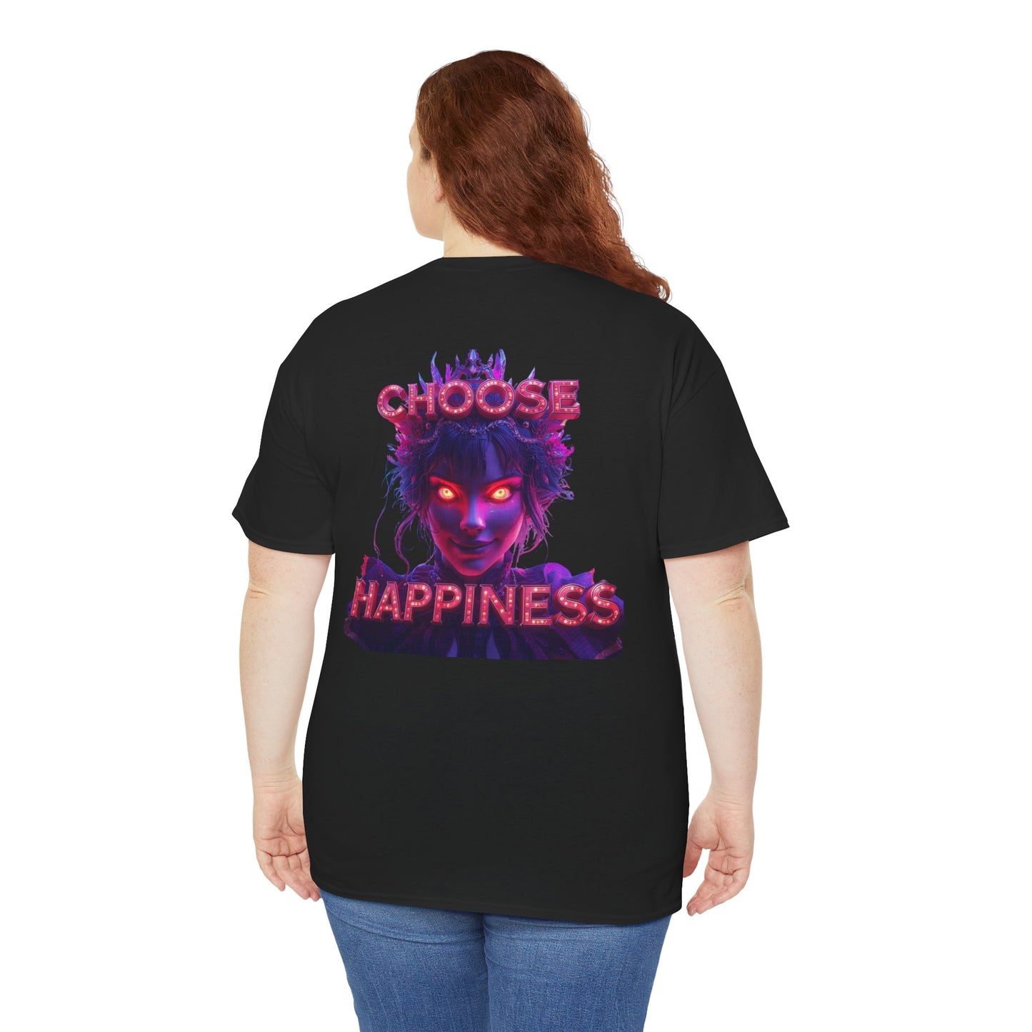 Choose Happiness Unixes T-Shirt Positive Mindset Vibes