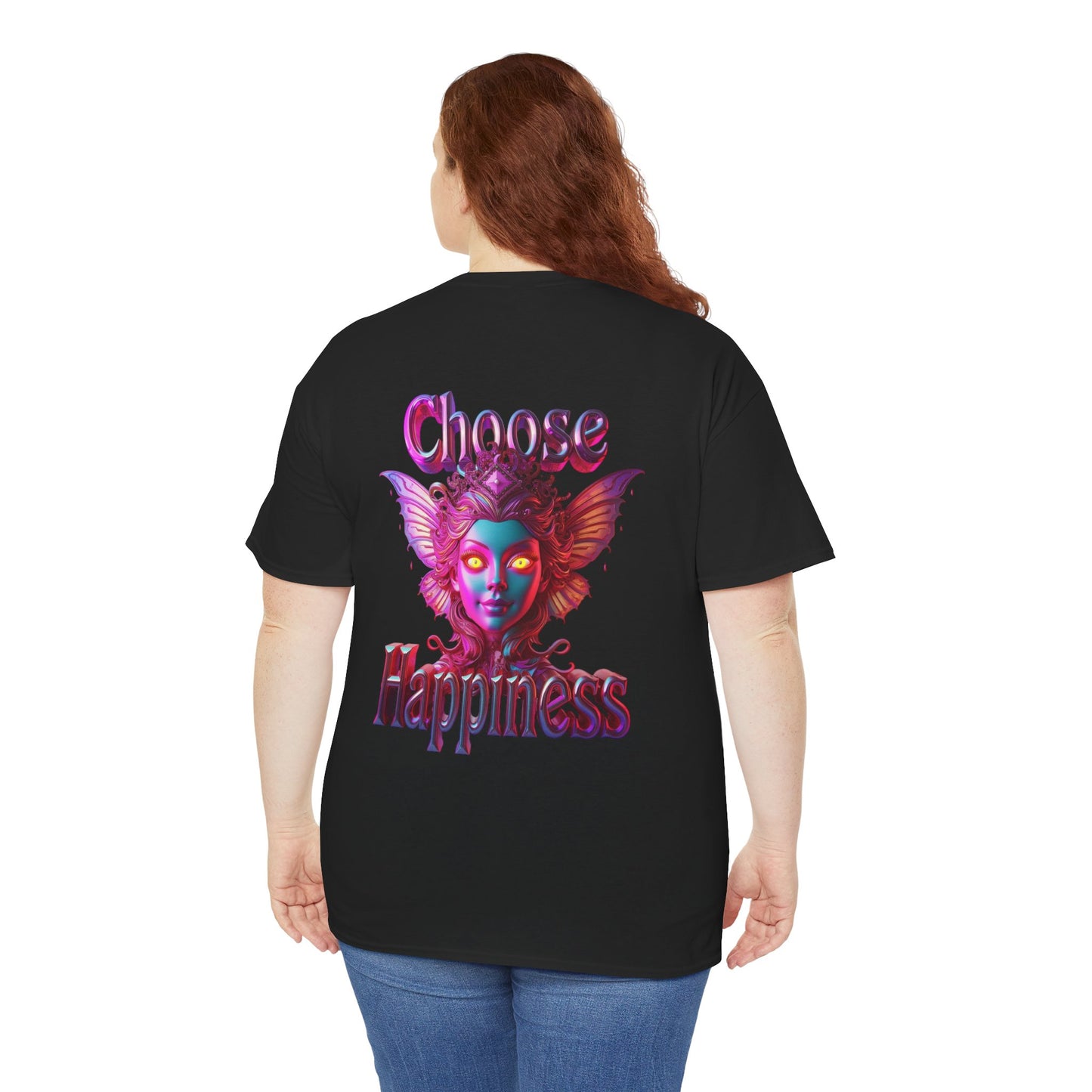Choose Happiness Unixes T-Shirt Positive Mindset Vibes