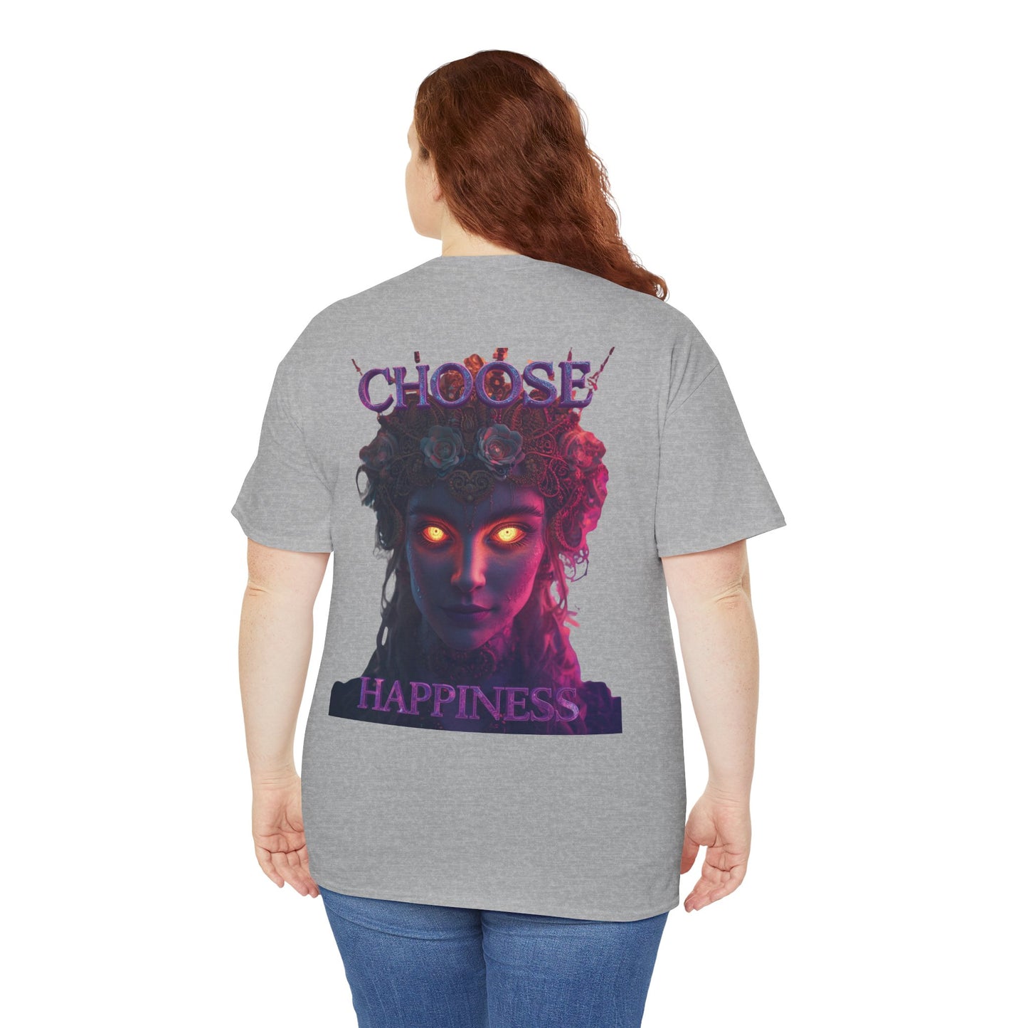 Choose Happiness Unixes T-Shirt Positive Mindset Vibes