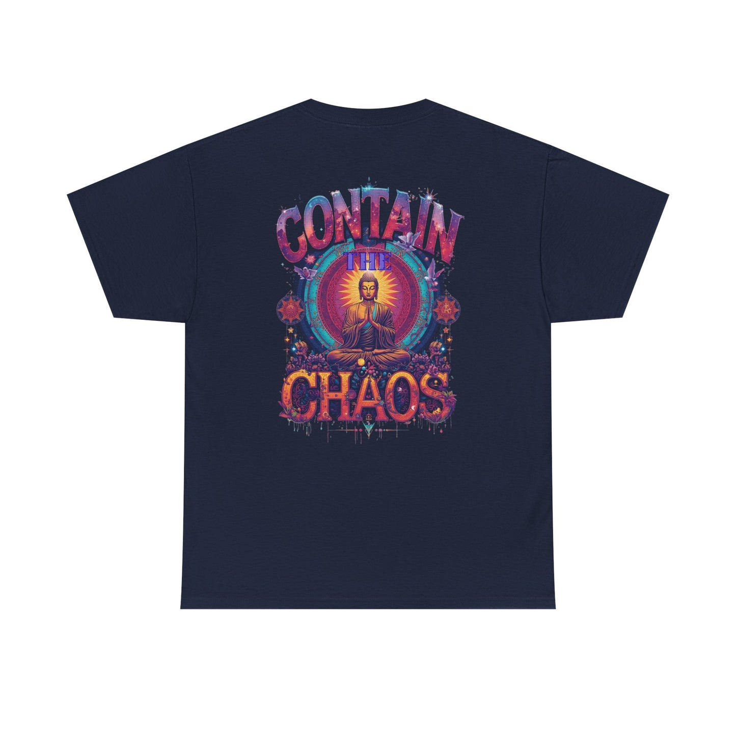 Contain The Chaos Unisex Tee, Positive Mindset Shirt