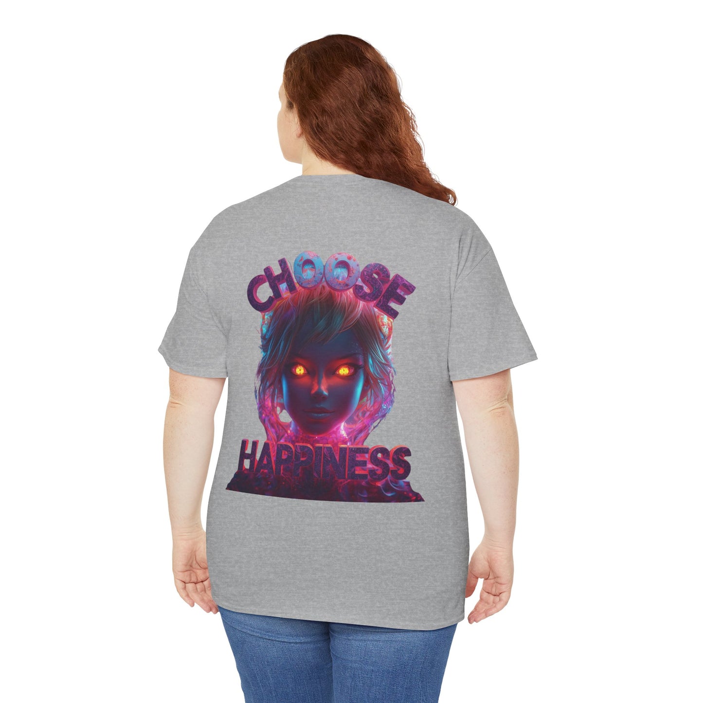 Choose Happiness Unixes T-Shirt Positive Mindset Vibes