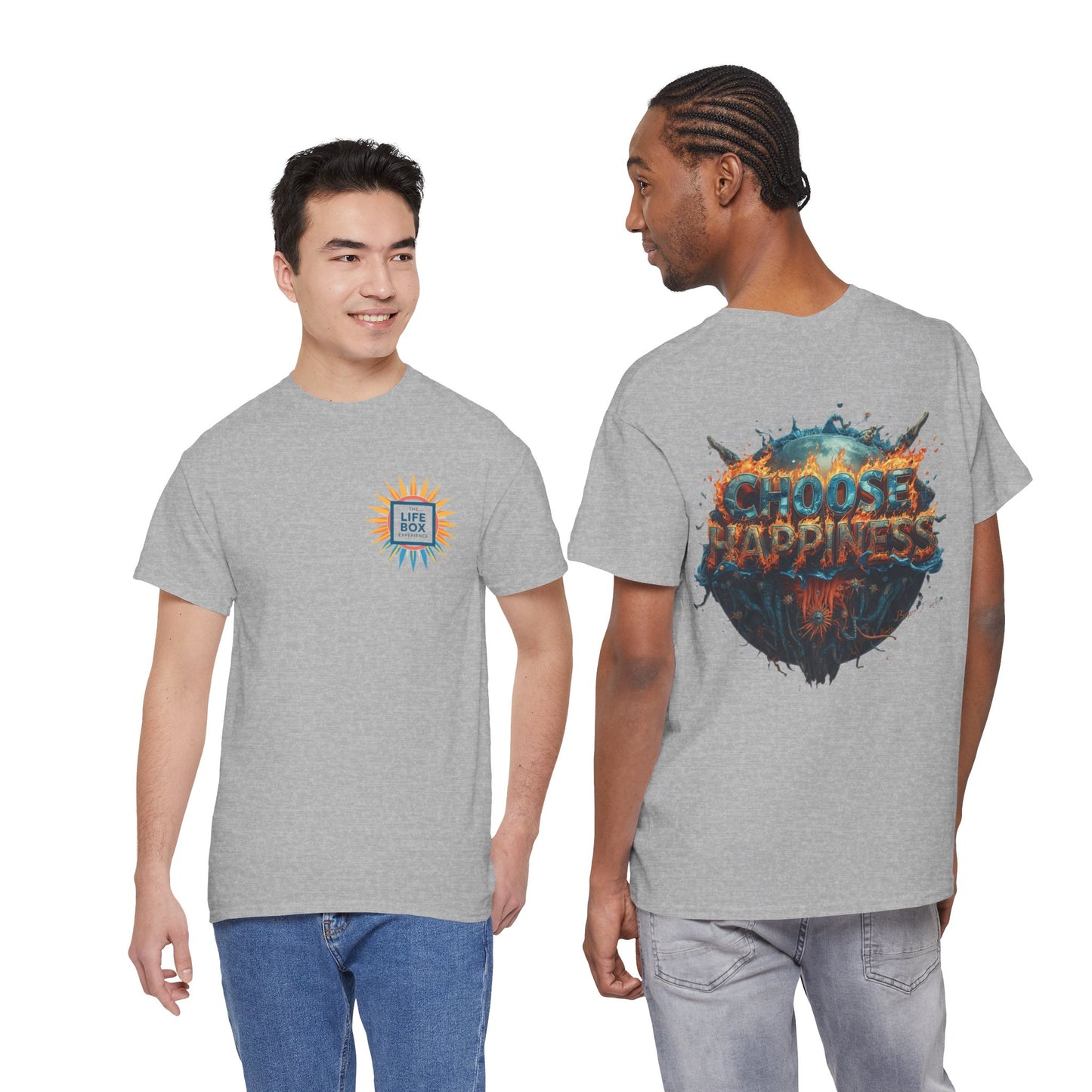 Choose Happiness Unixes T-Shirt Positive Mindset Vibes