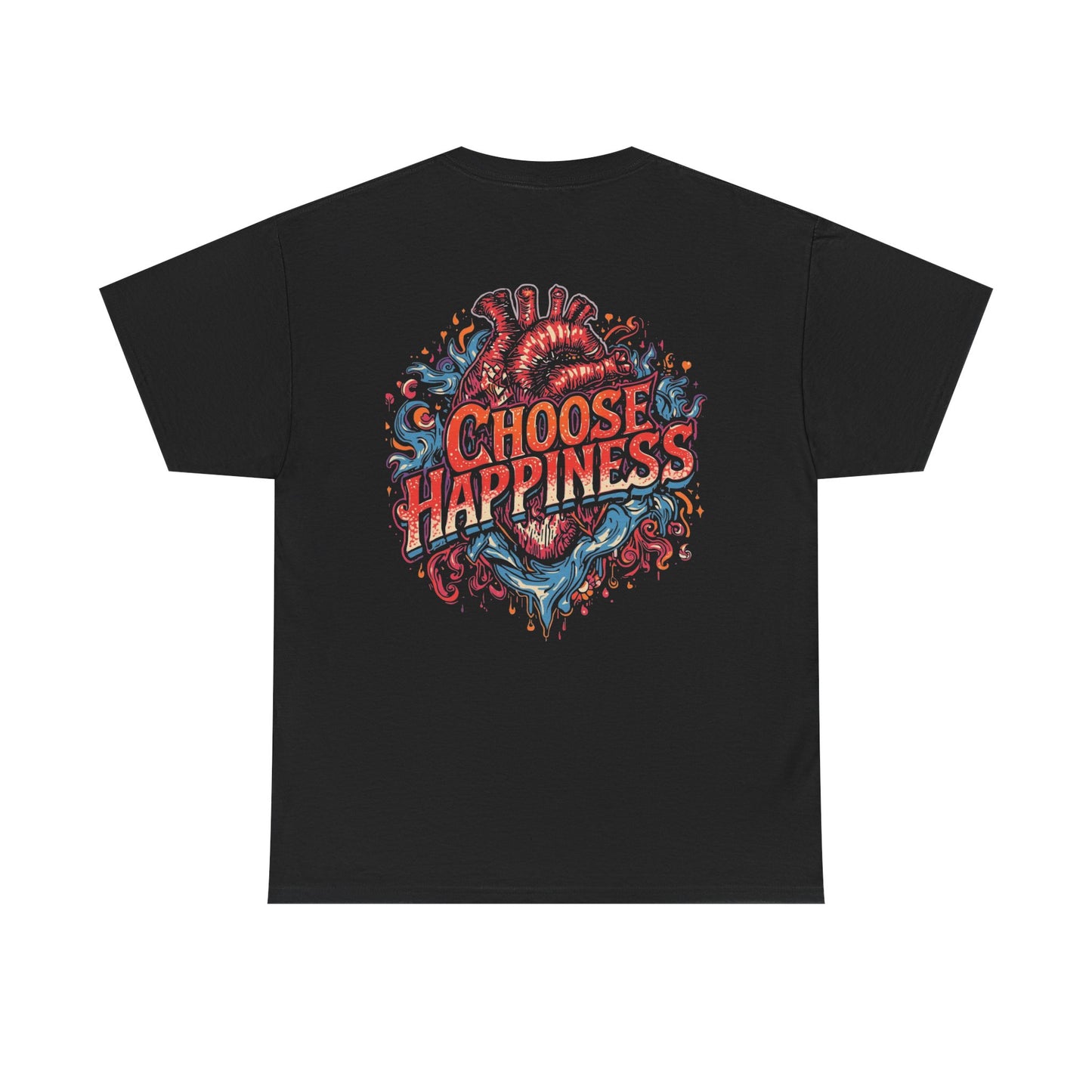 Choose Happiness Unixes T-Shirt Positive Mindset Vibes