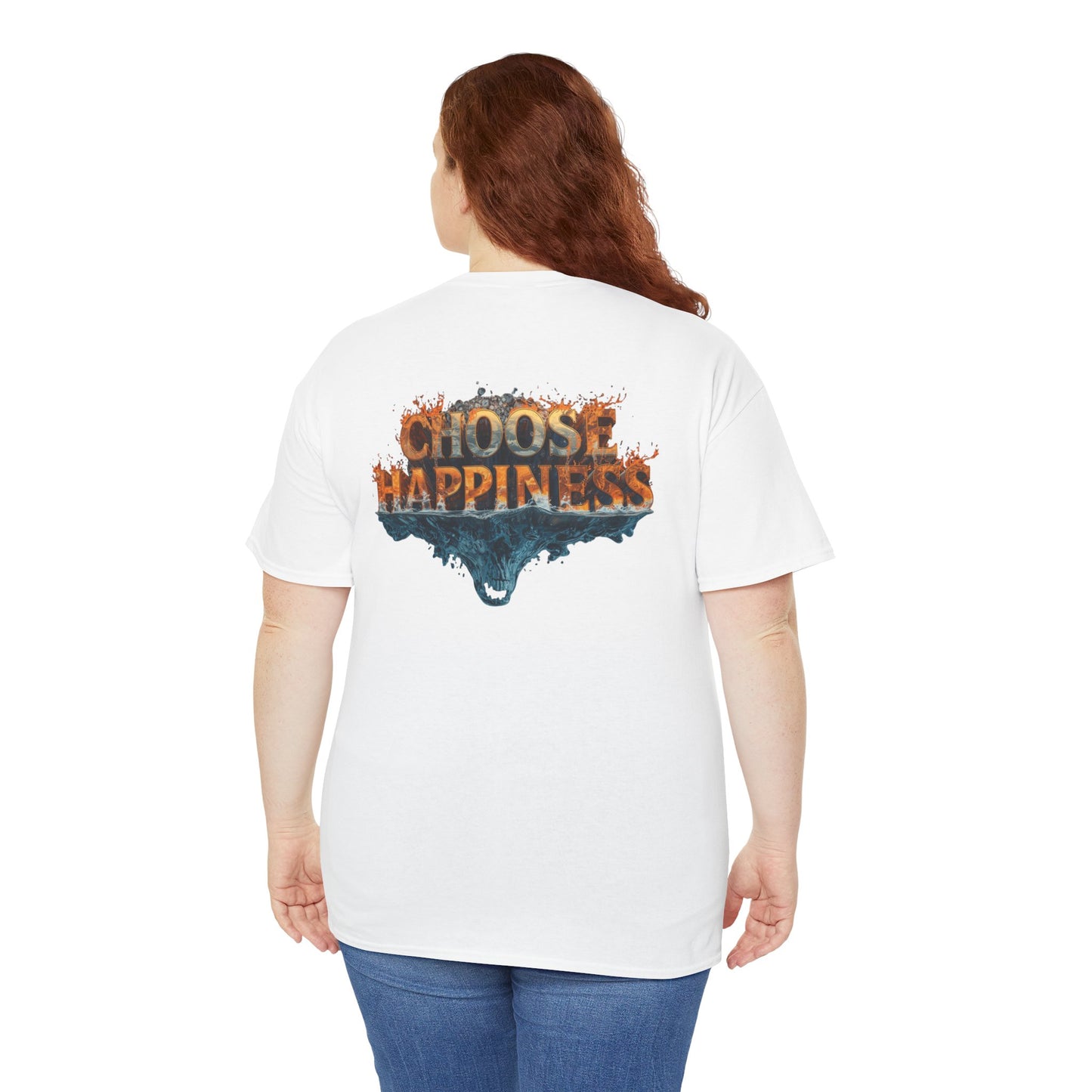 Choose Happiness Unixes T-Shirt Positive Mindset Vibes