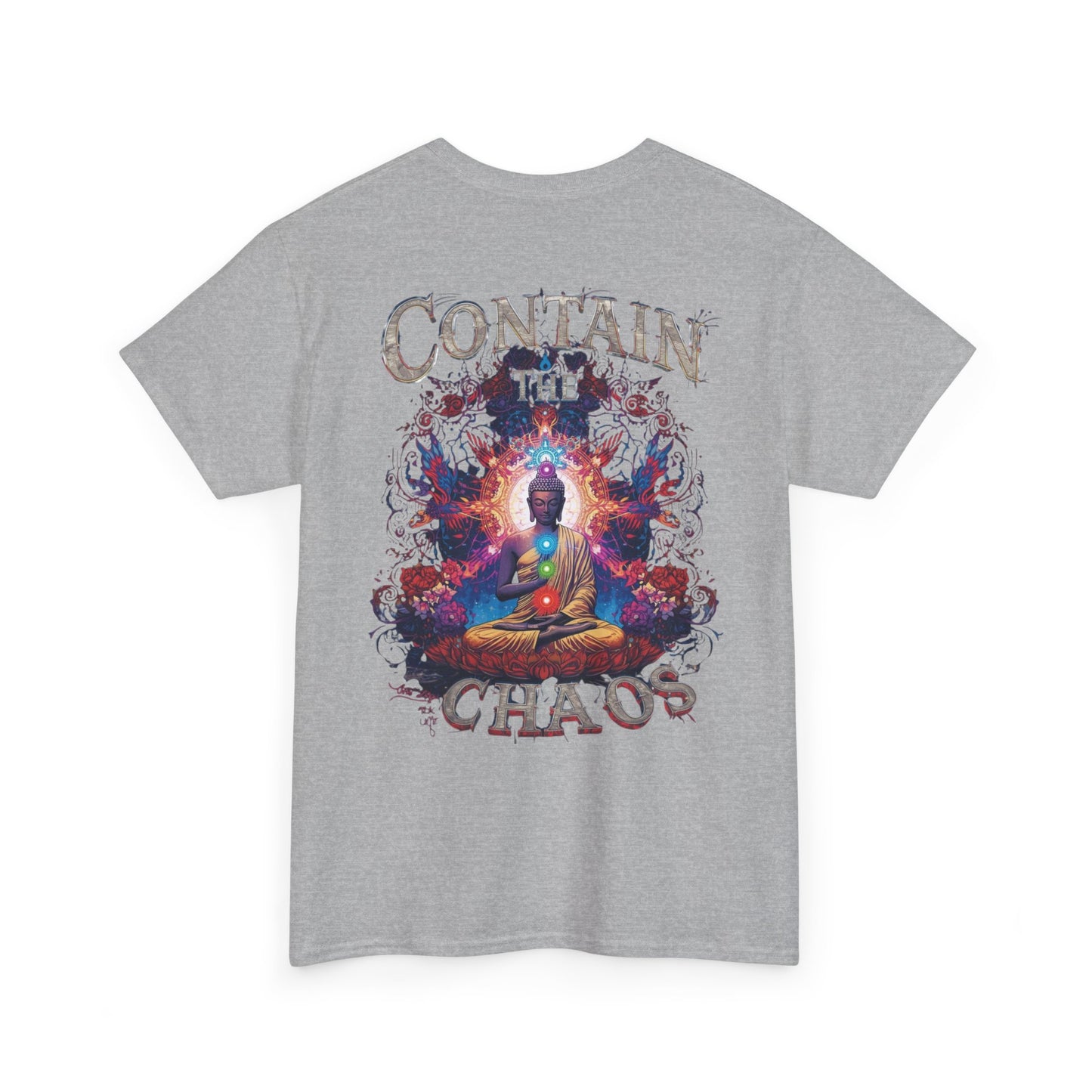 Contain The Chaos Unisex Tee, Positive Mindset Shirt