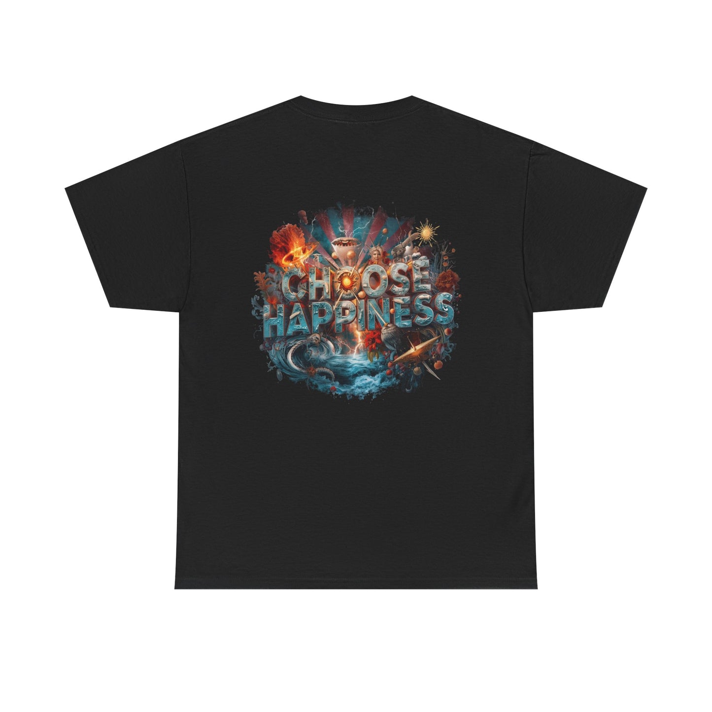 Choose Happiness Unixes T-Shirt Positive Mindset Vibes