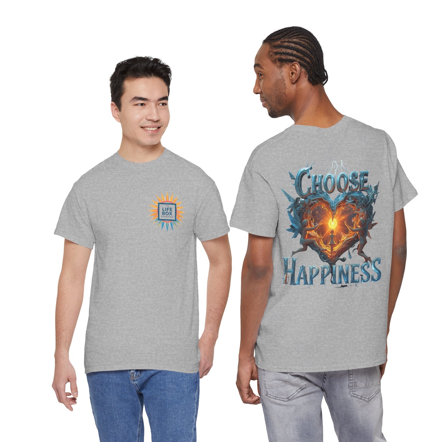 Choose Happiness Unixes T-Shirt Positive Mindset Vibes