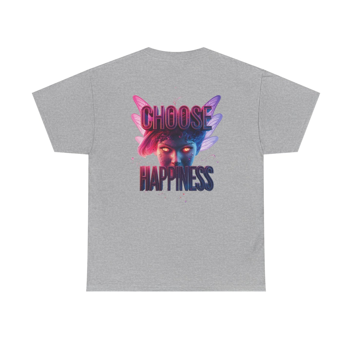 Choose Happiness Unixes T-Shirt Positive Mindset Vibes