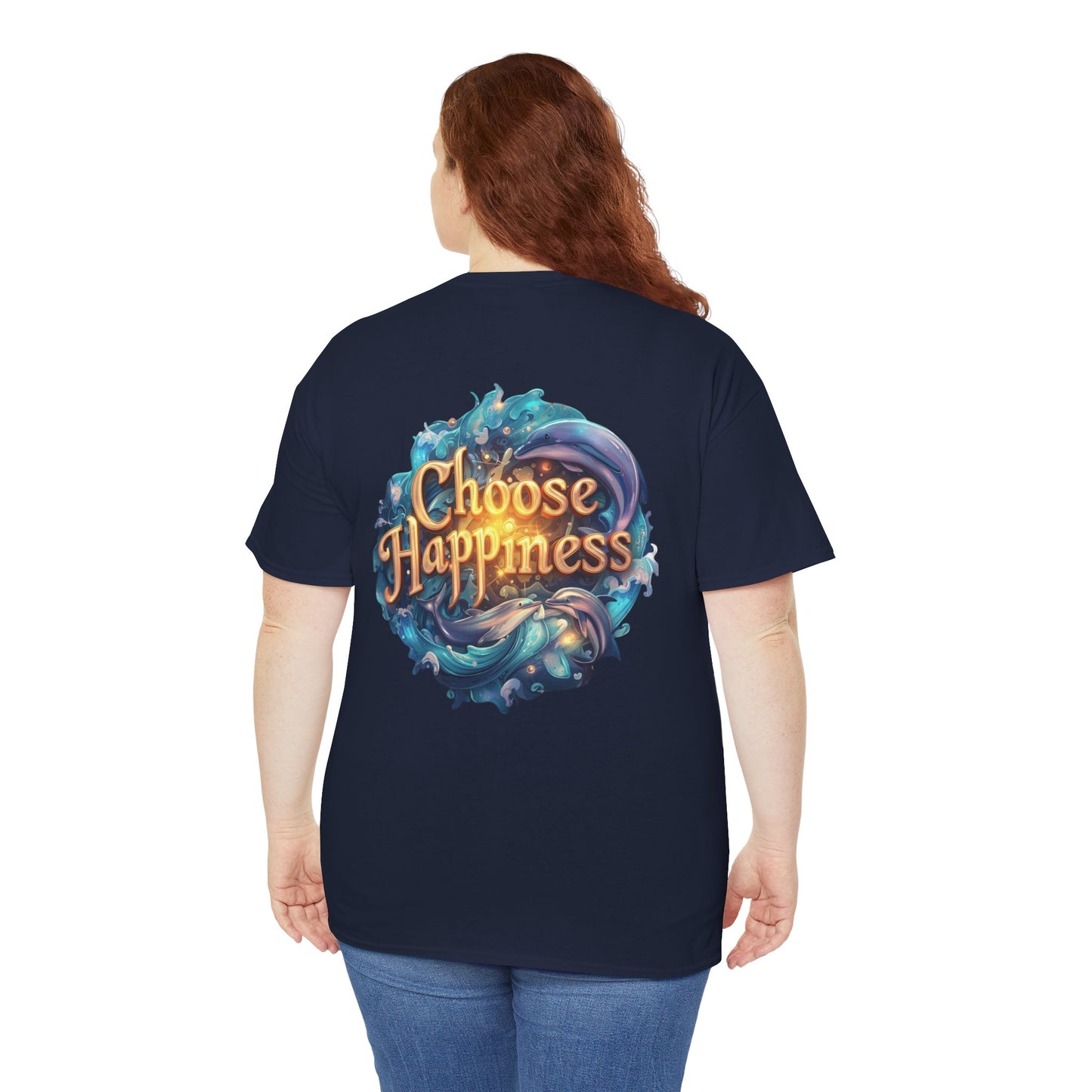 Choose Happiness Unixes T-Shirt Positive Mindset Vibes