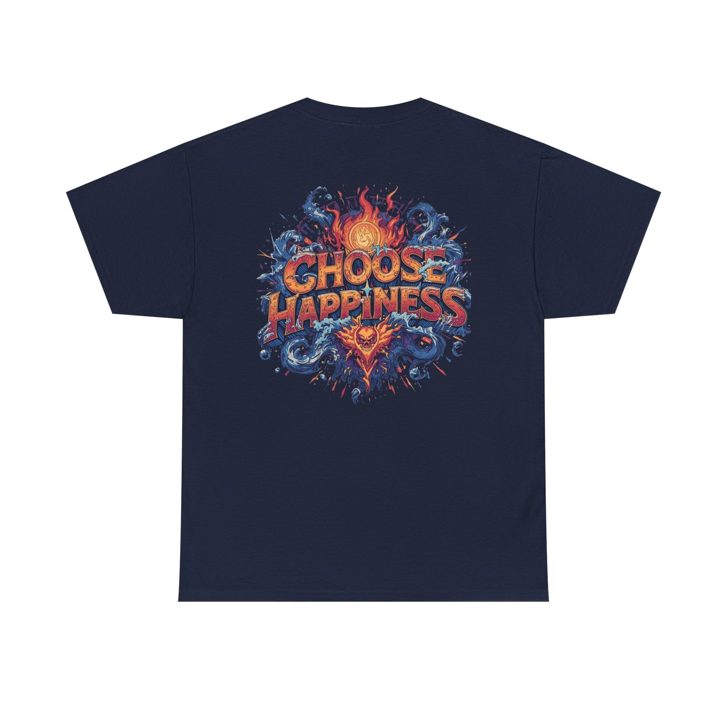 Choose Happiness Unixes T-Shirt Positive Mindset Vibes
