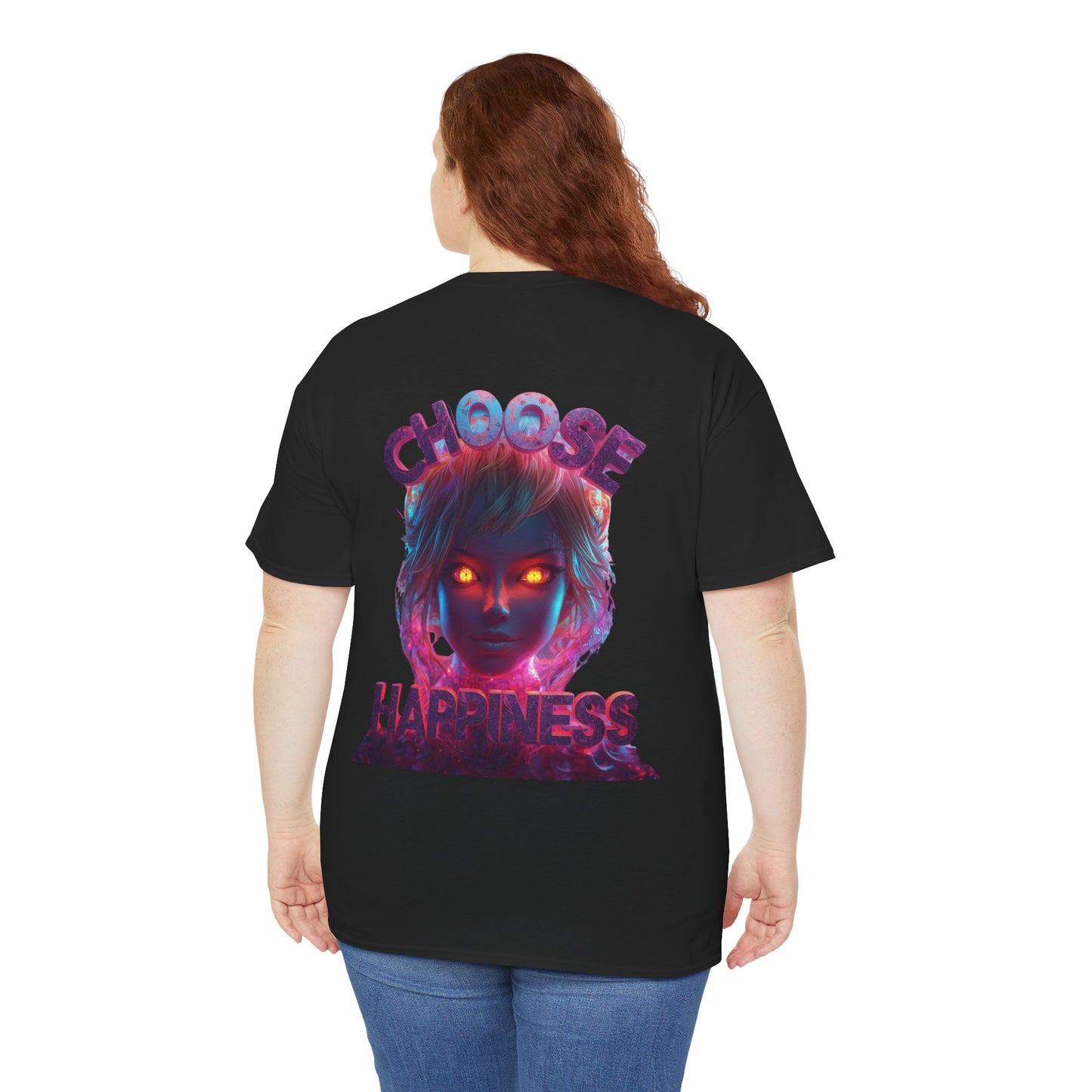 Choose Happiness Unixes T-Shirt Positive Mindset Vibes
