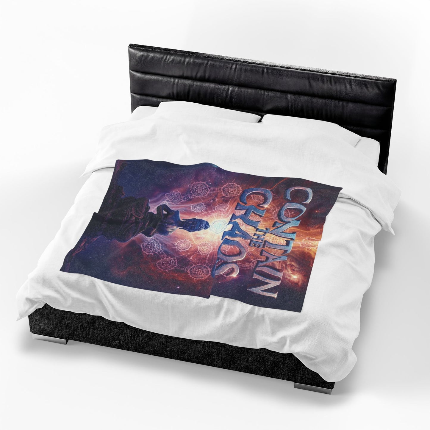 Contain the Chaos Velveteen Plush Blanket
