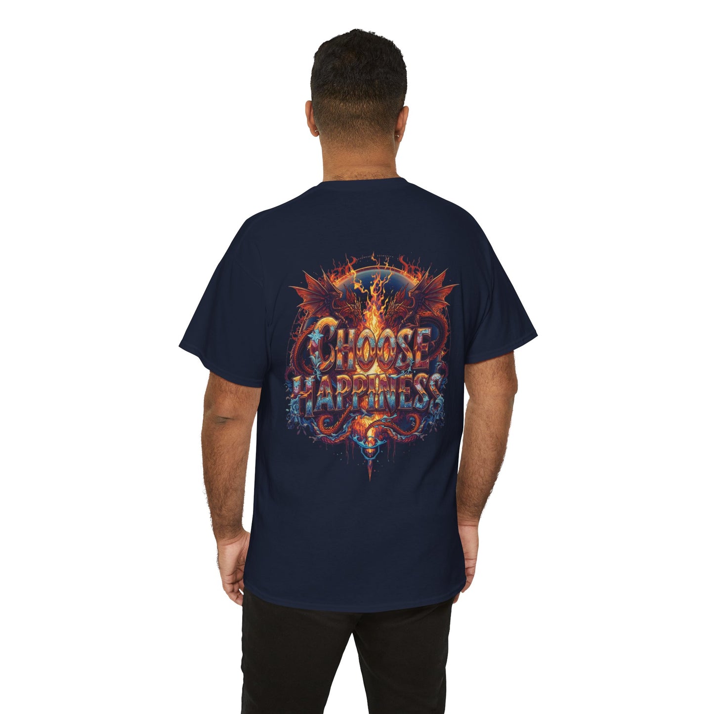 Choose Happiness Unixes T-Shirt Positive Mindset Vibes