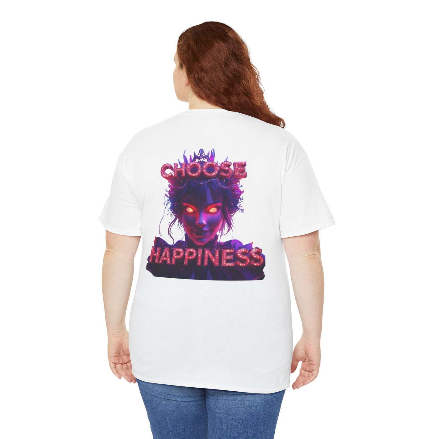 Choose Happiness Unixes T-Shirt Positive Mindset Vibes