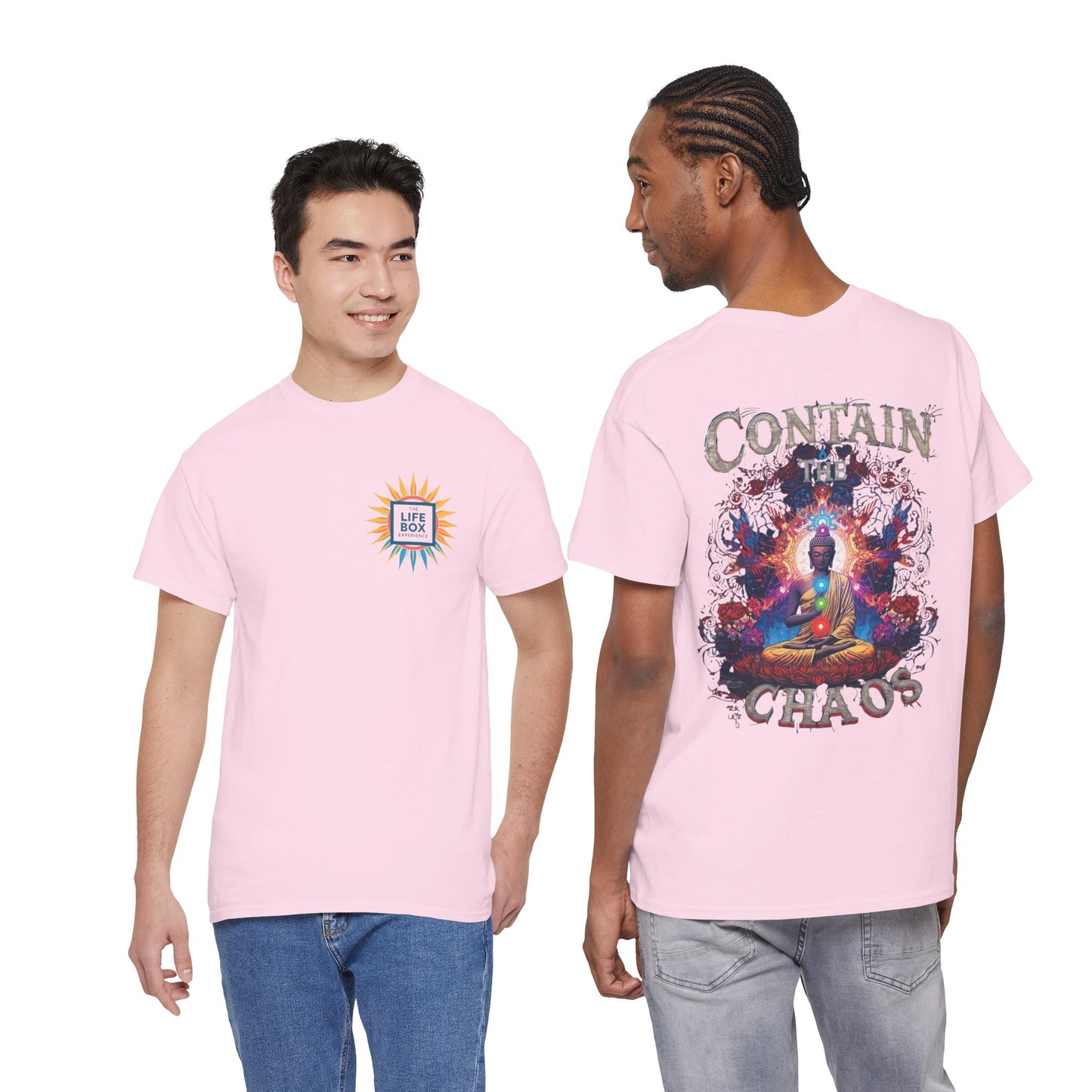 Contain The Chaos Unisex Tee, Positive Mindset Shirt