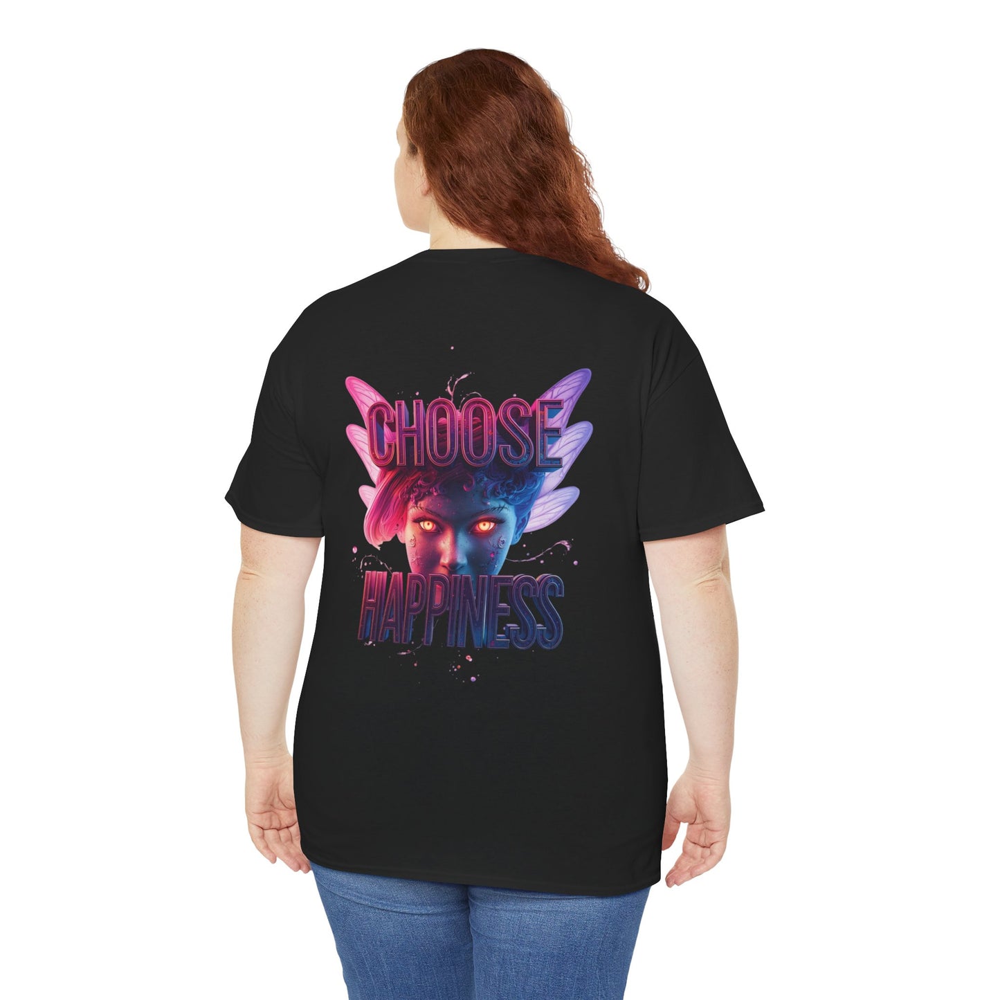 Choose Happiness Unixes T-Shirt Positive Mindset Vibes